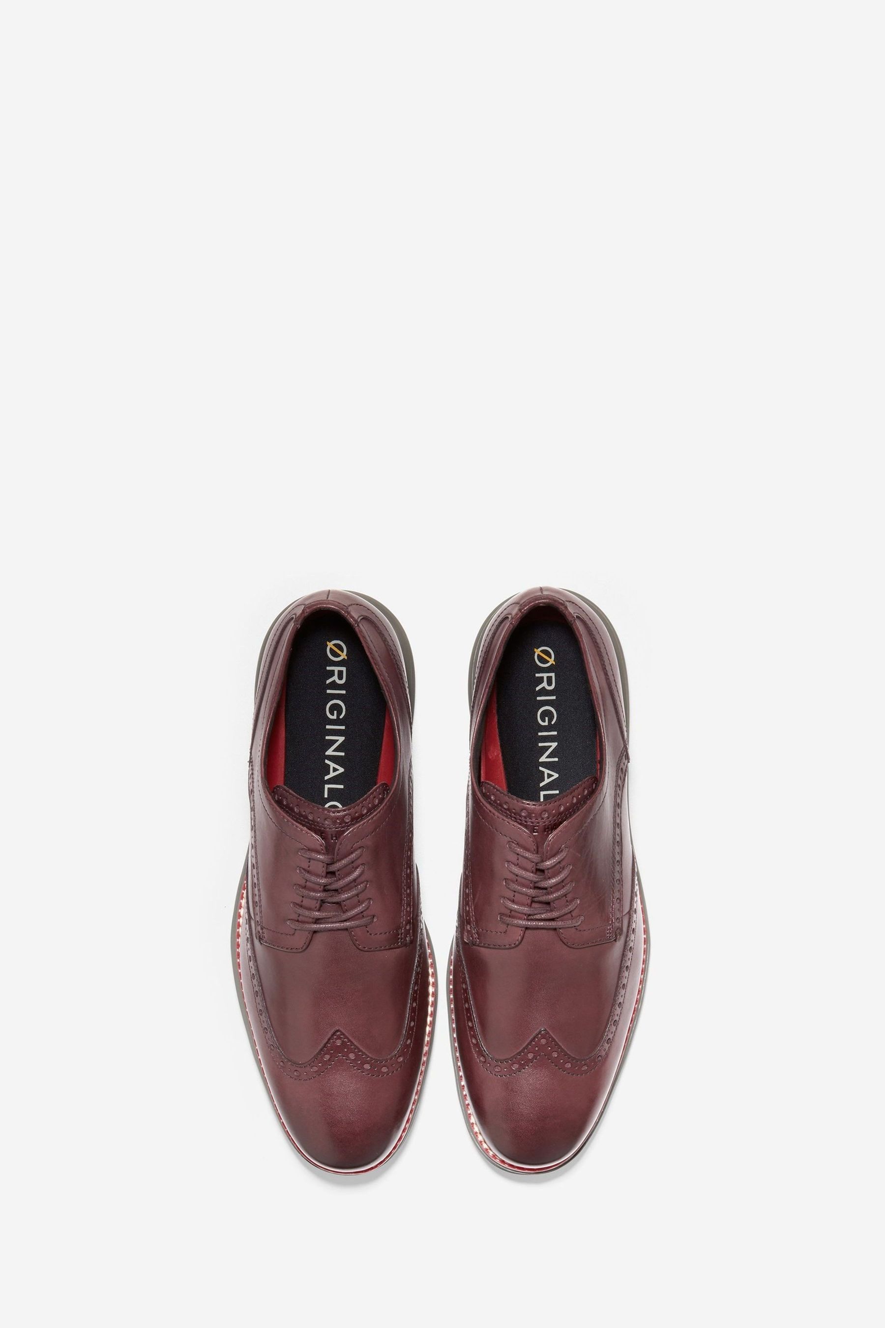 Buy Cole Haan Brown Original Grand Short Wingtip Oxford Shoes from the Next UK online shop