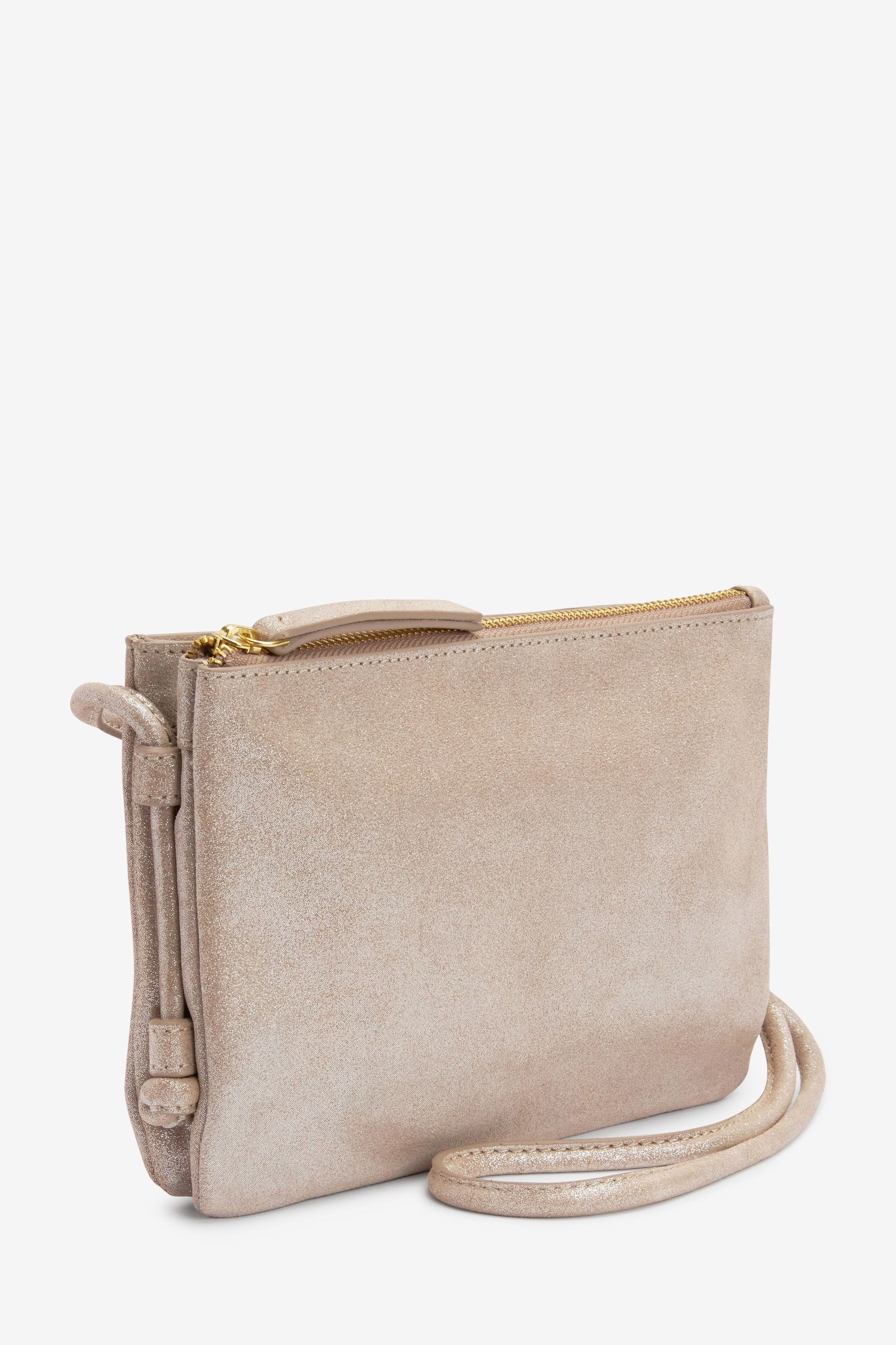Suede cross sales body bag