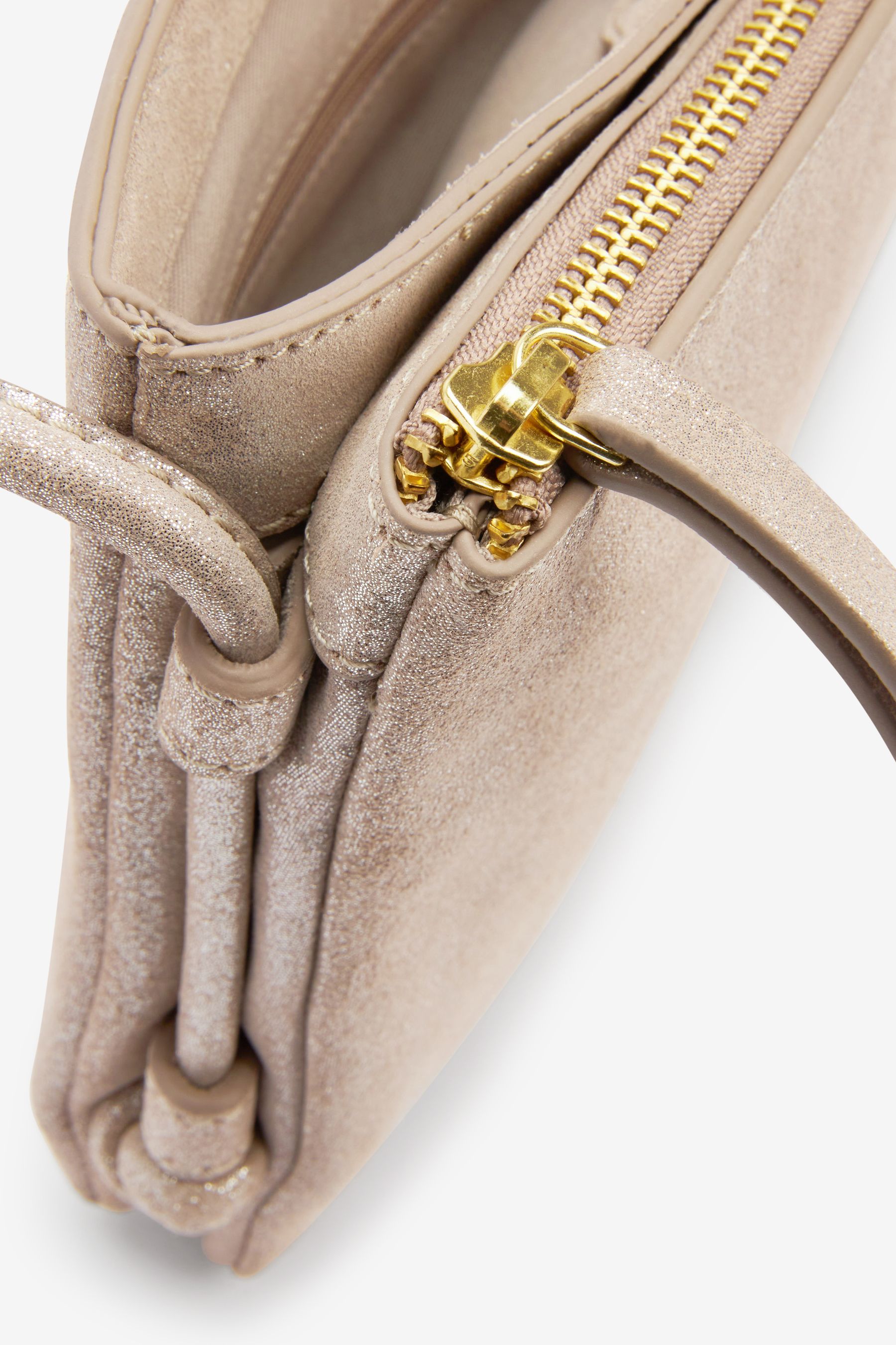Small gold online cross body bag