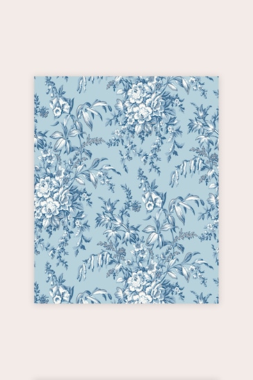 Laura Ashley Pale Seaspray Blue Picardie Wallpaper Wallpaper