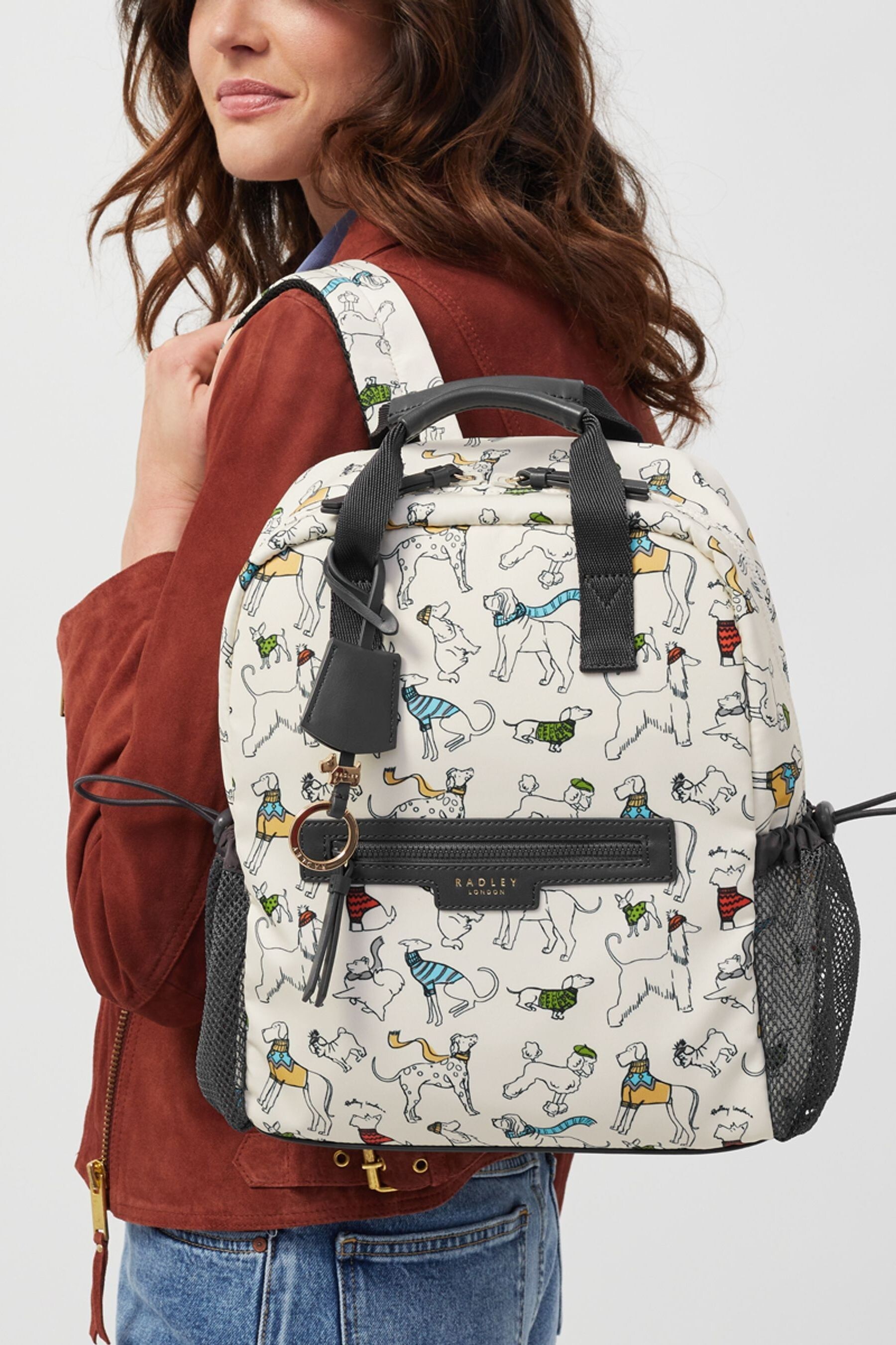 Radley data store dog large backpack