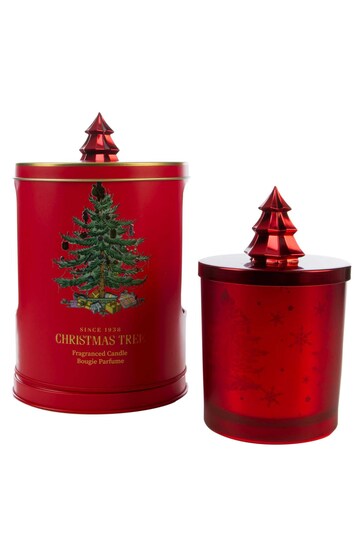 Wax Lyrical Red Christmas Tree Large Scented Candle