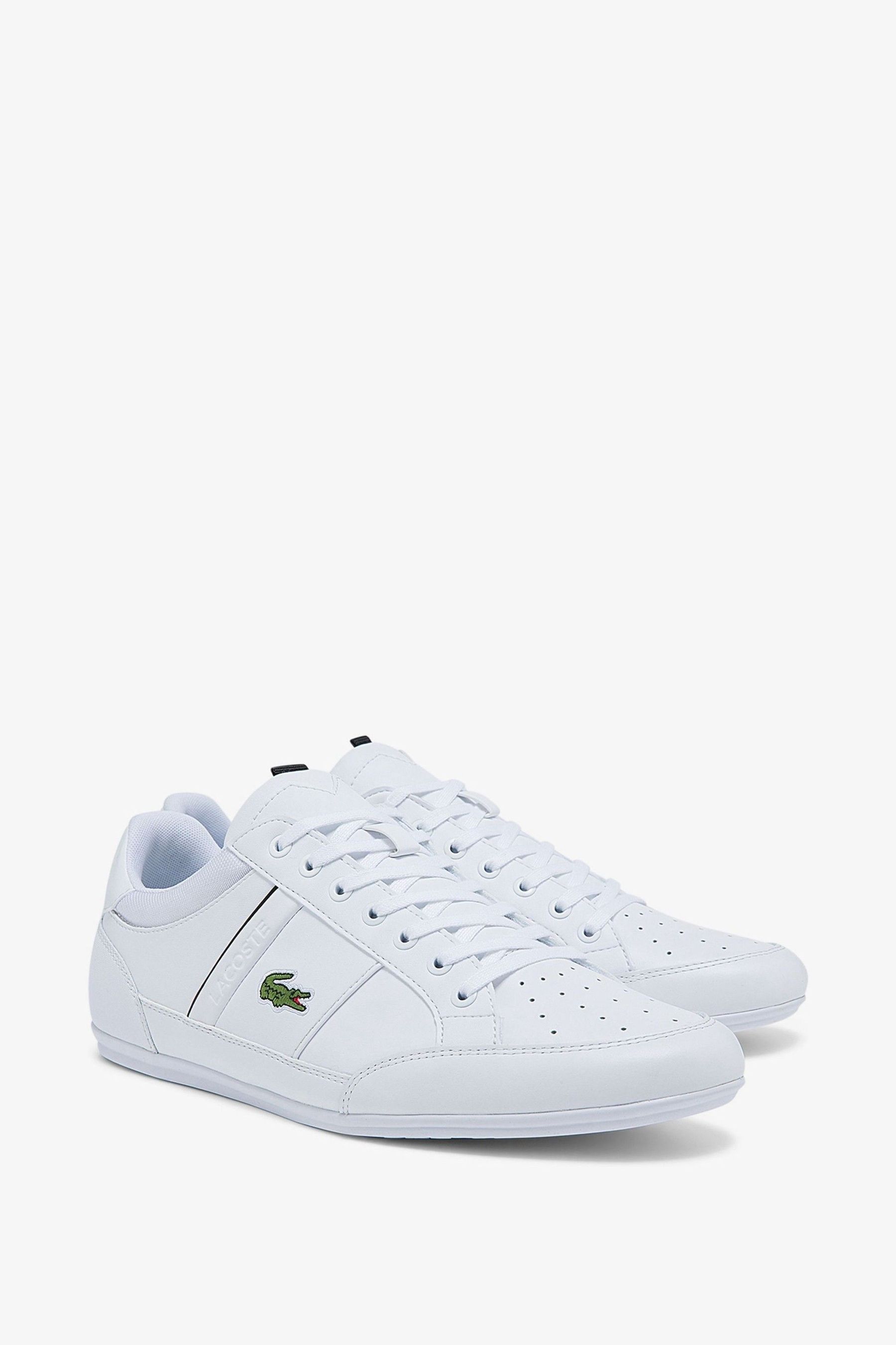 Chaymon shop lacoste white