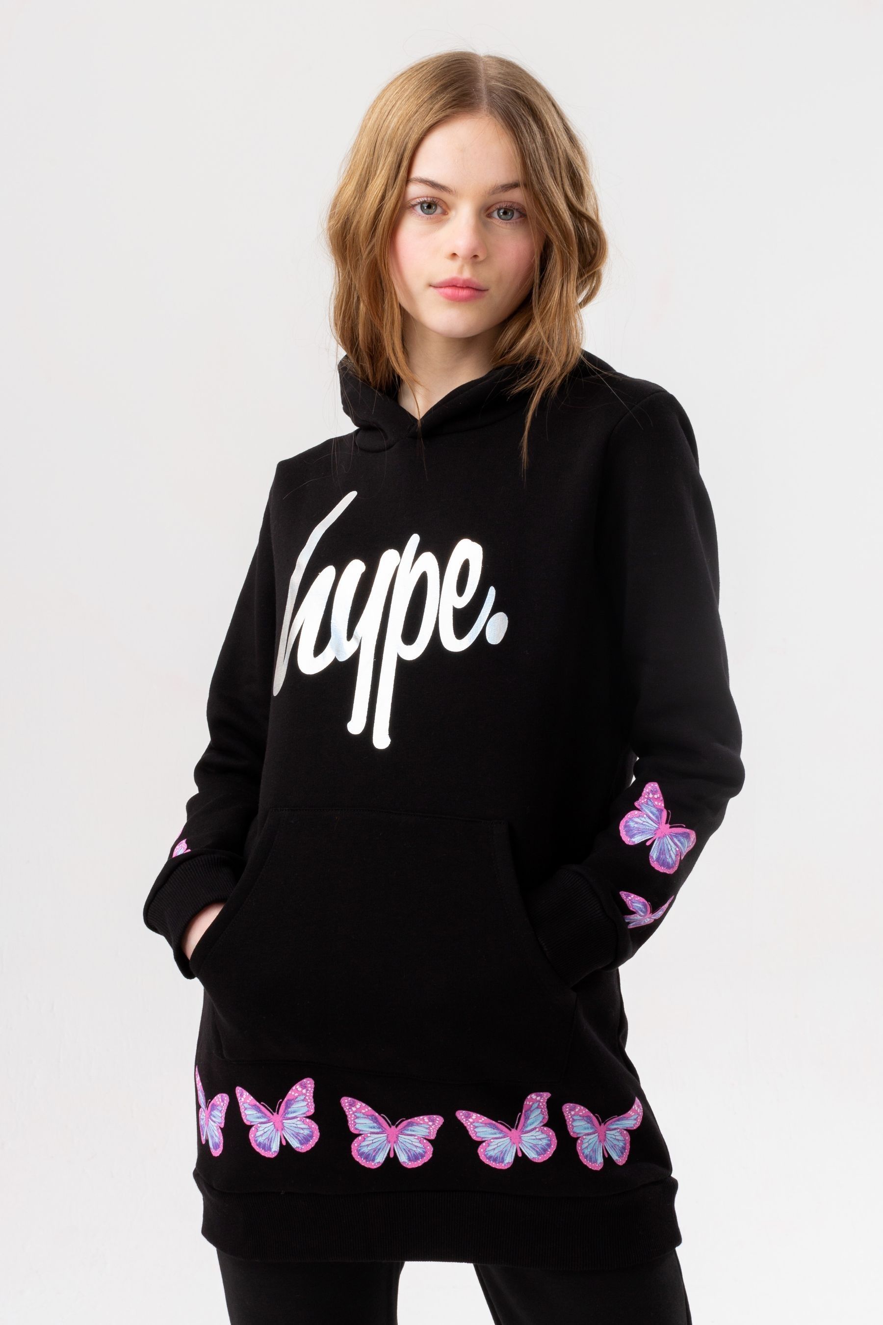 Hype longline hotsell hoodie