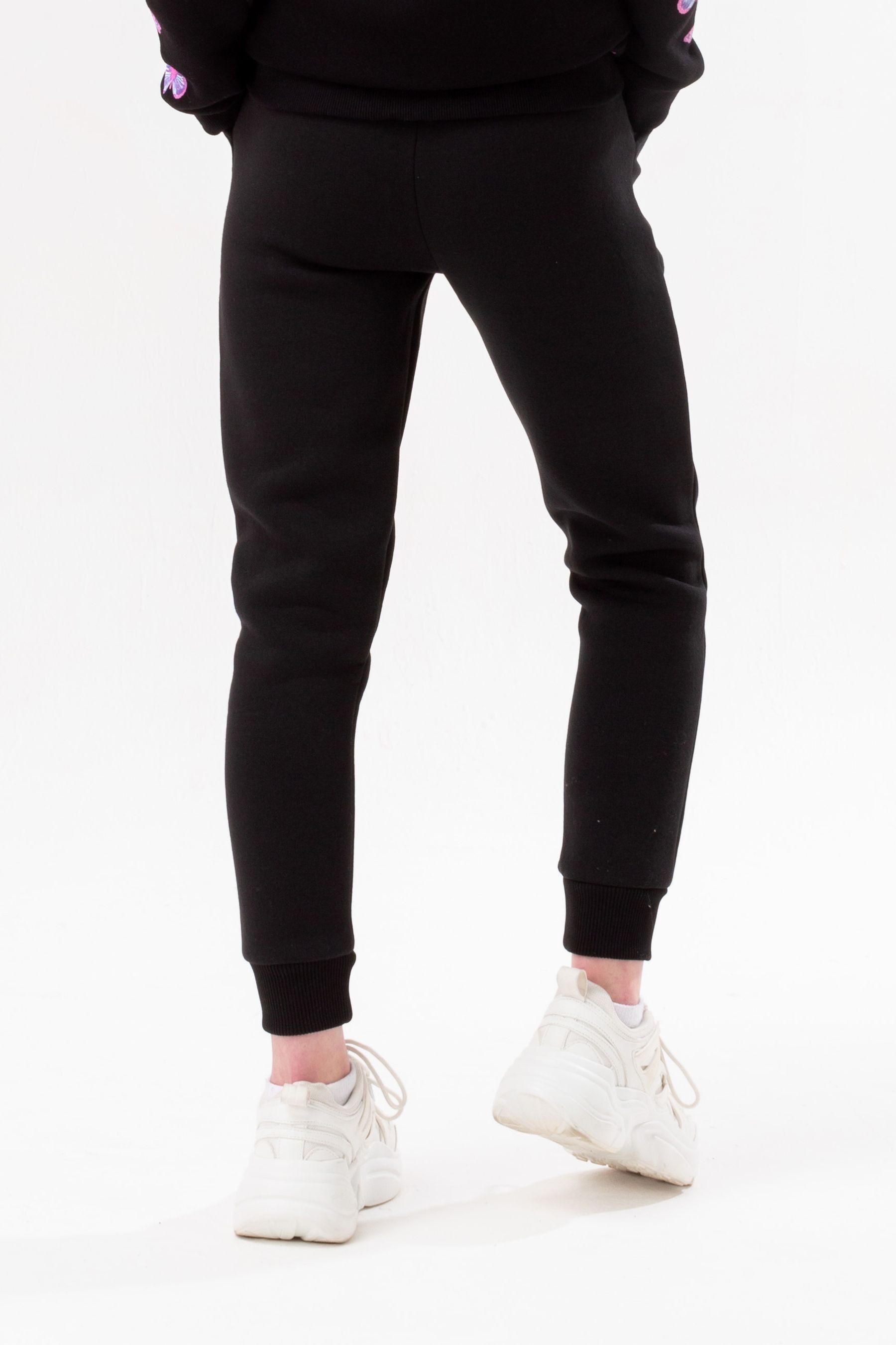 Buy Hype. Girls Black Butterfly Script Joggers from the Next UK