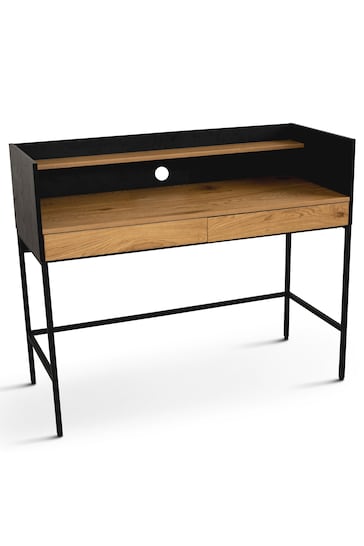 Koble Natural Oak/Black Otto Smart Desk