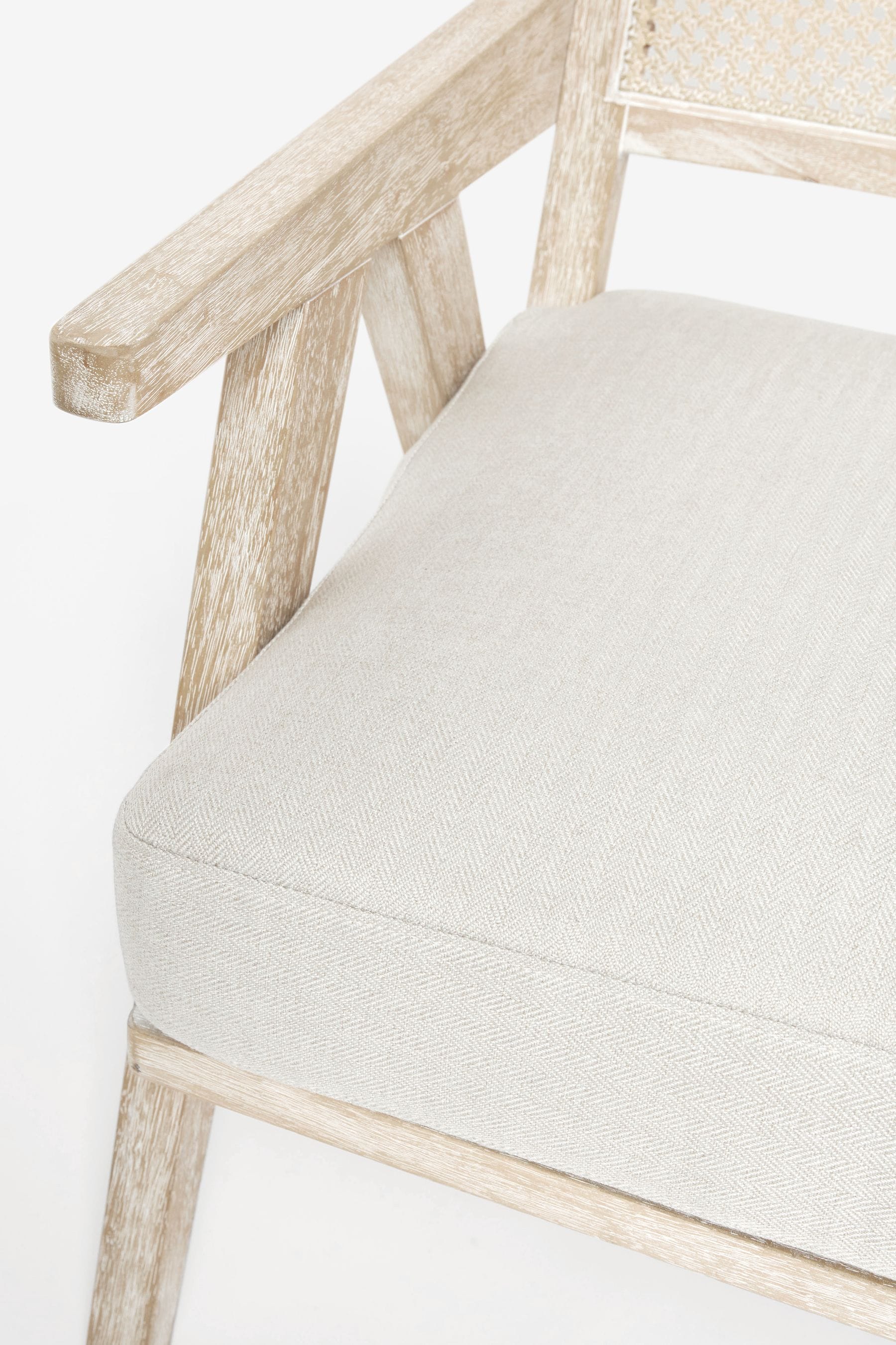 Washed oak discount dining chairs
