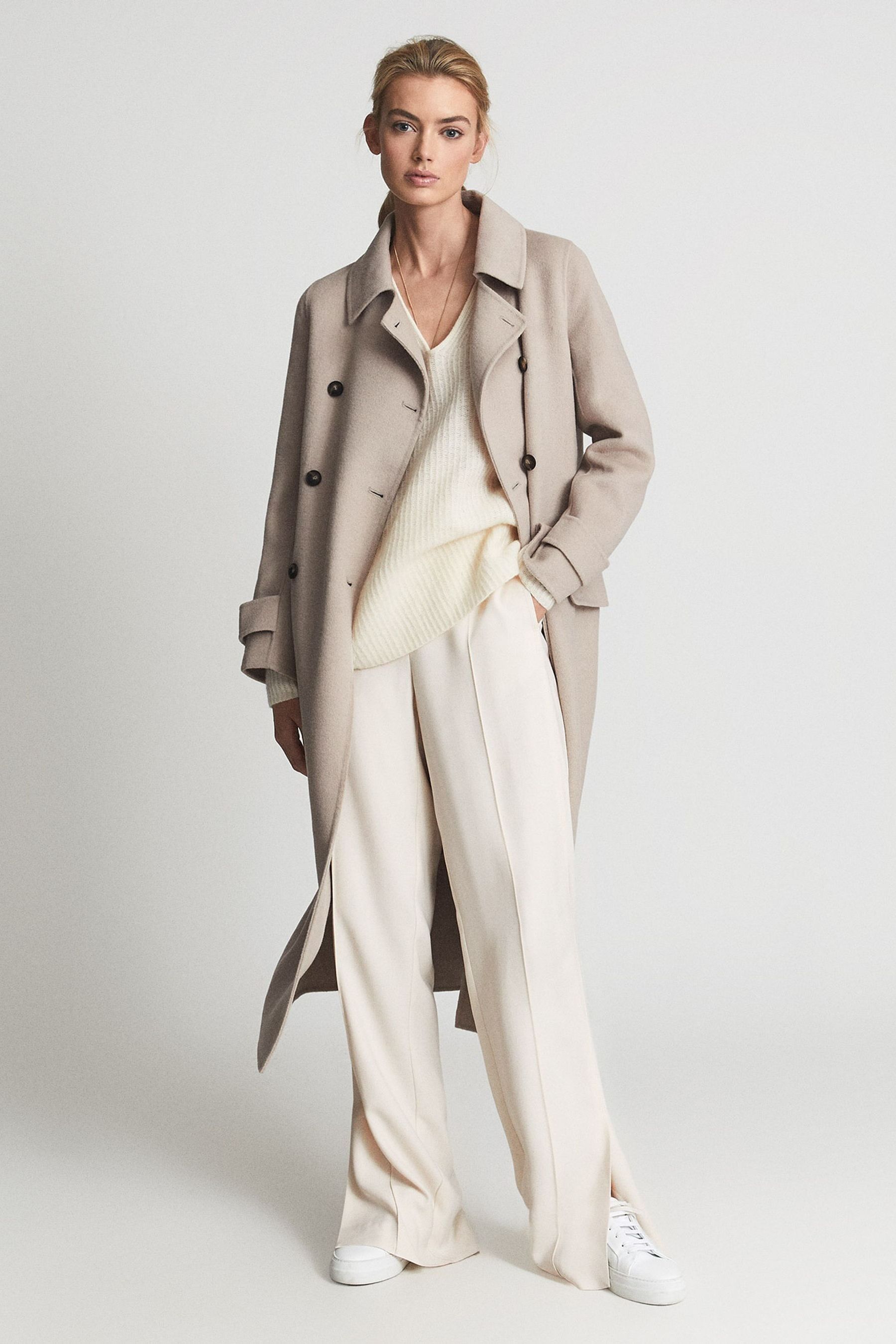 Reiss oatmeal coat 2025
