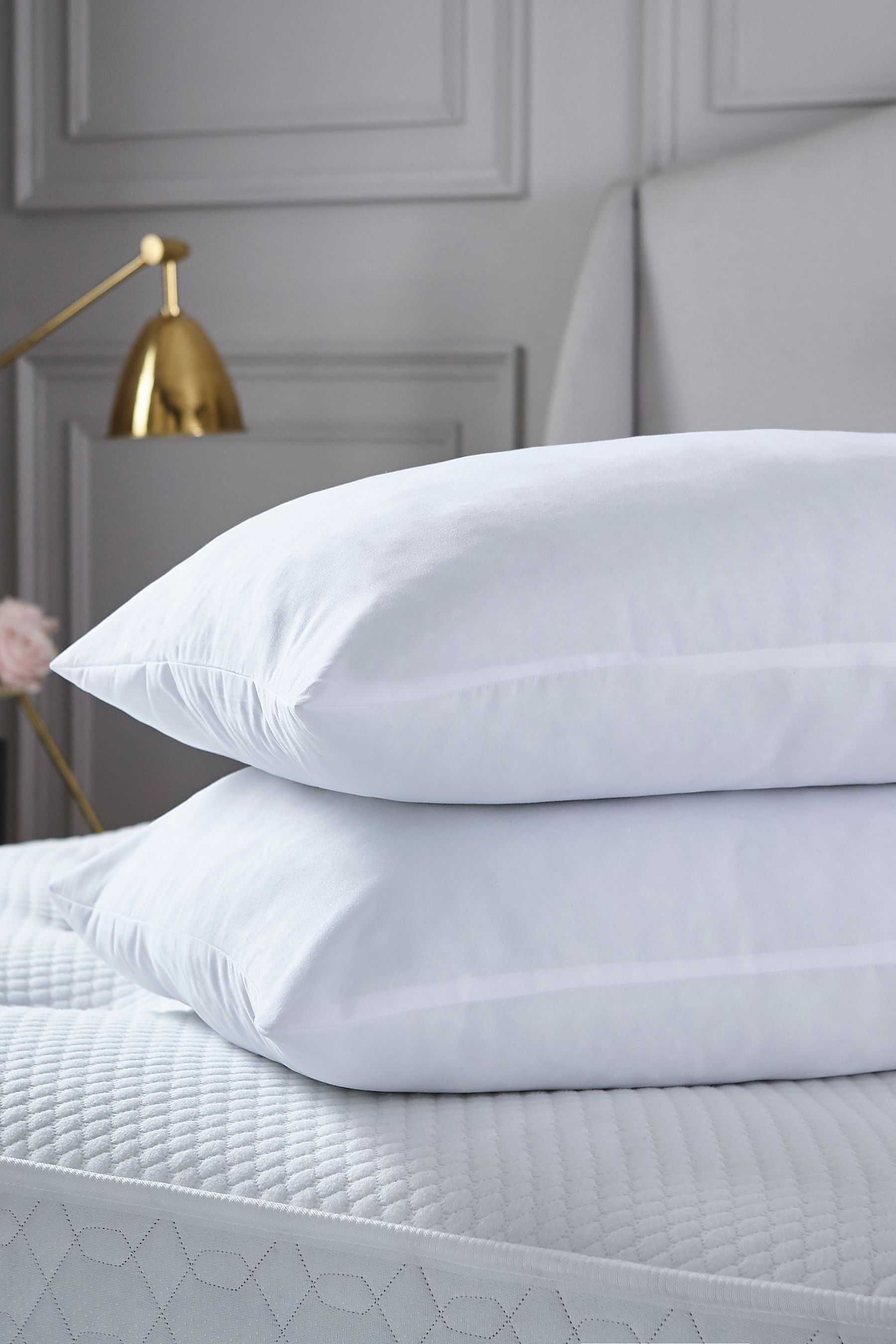 Mattress and store pillow protector set