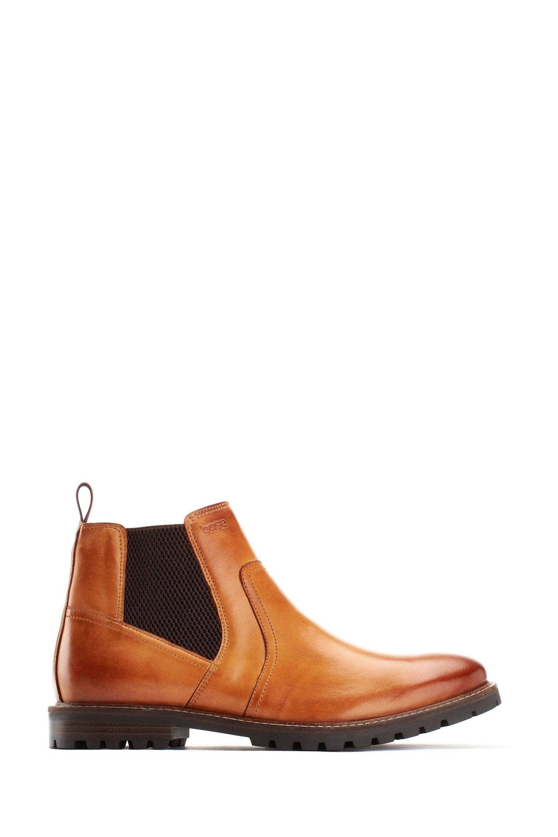 Buy Base London Tan Brown Kinshaw Chelsea Boots from the Next UK online shop