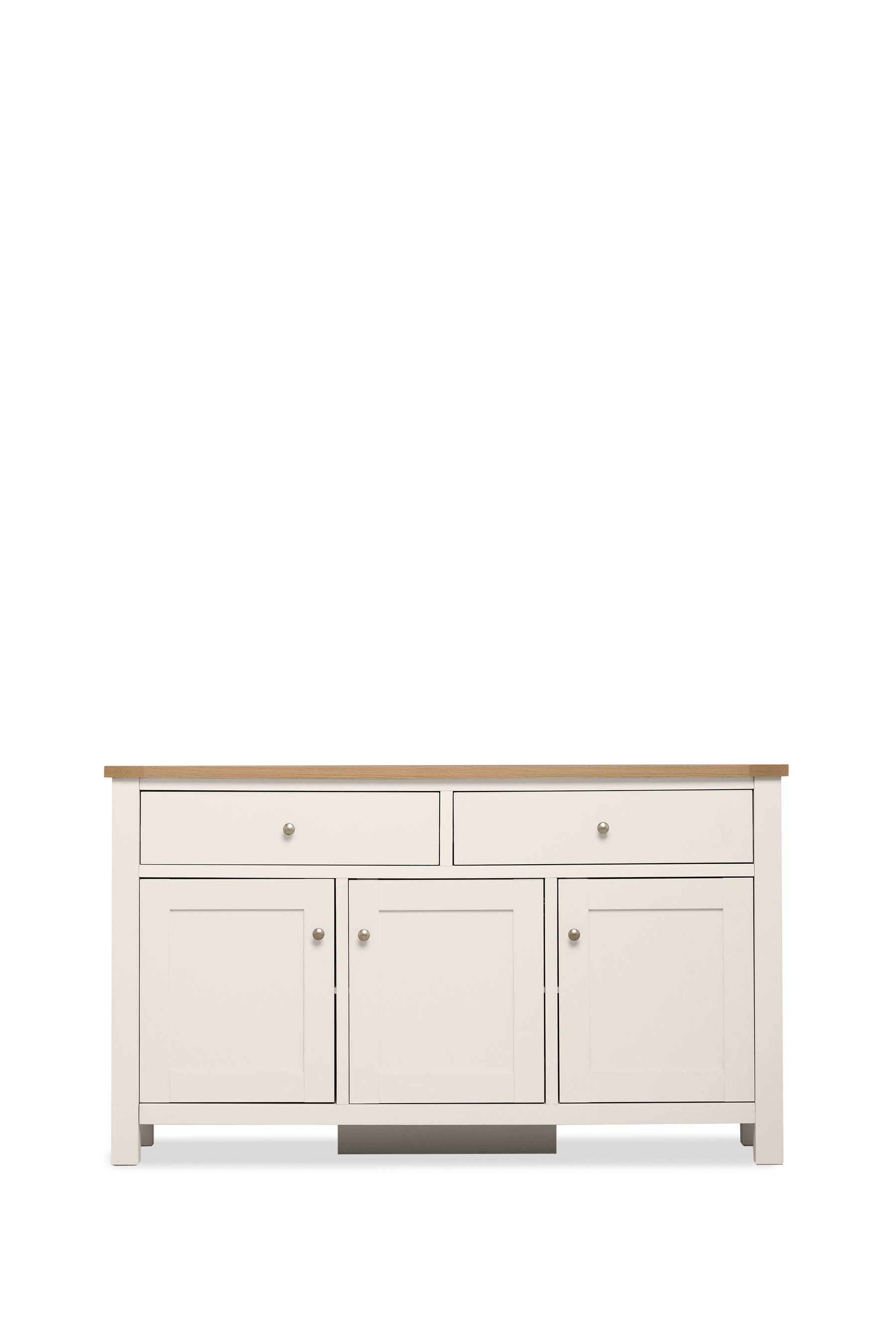 Cream Malvern Oak Effect Large Sideboard