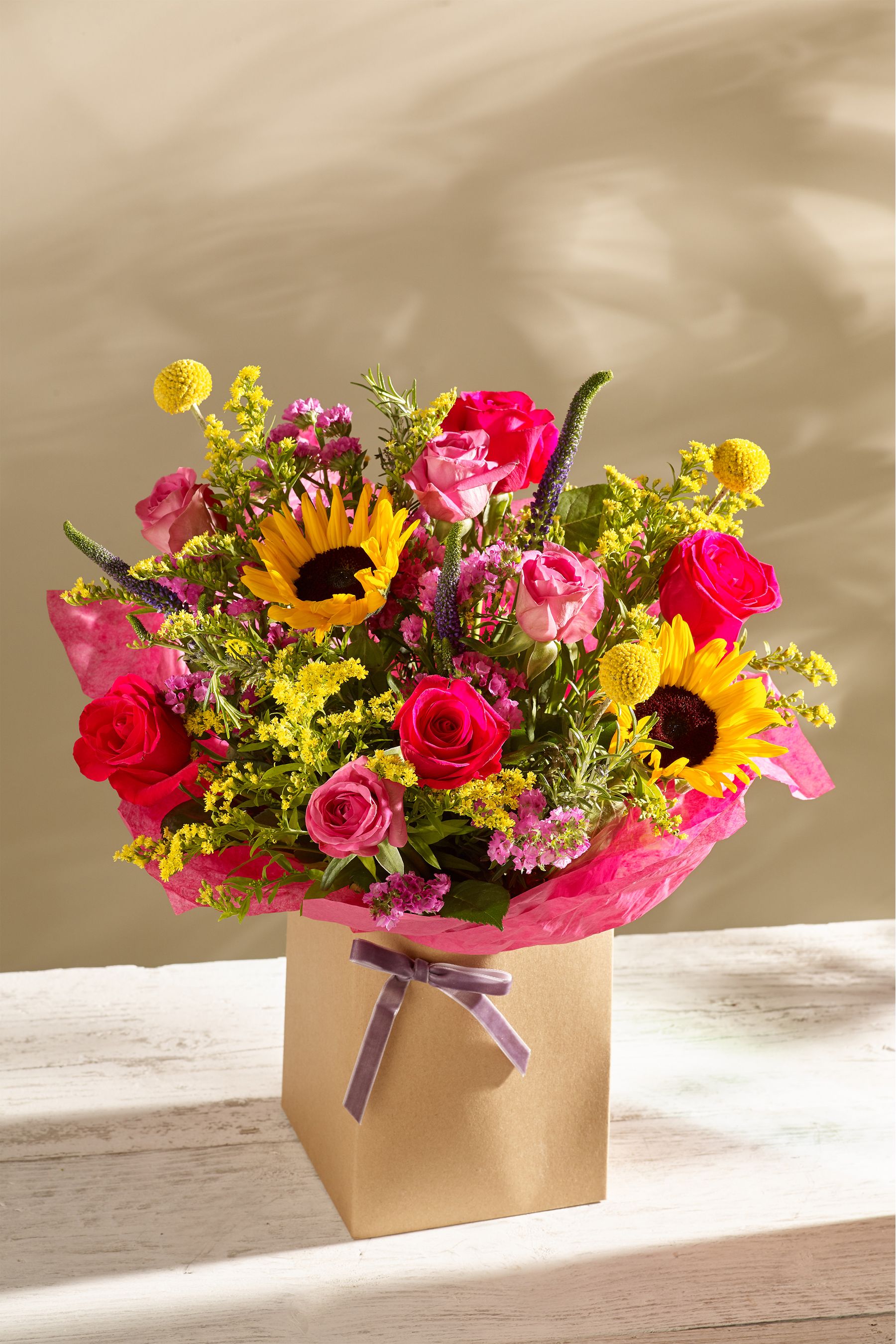 Yellow and pink sunflower vans clearance