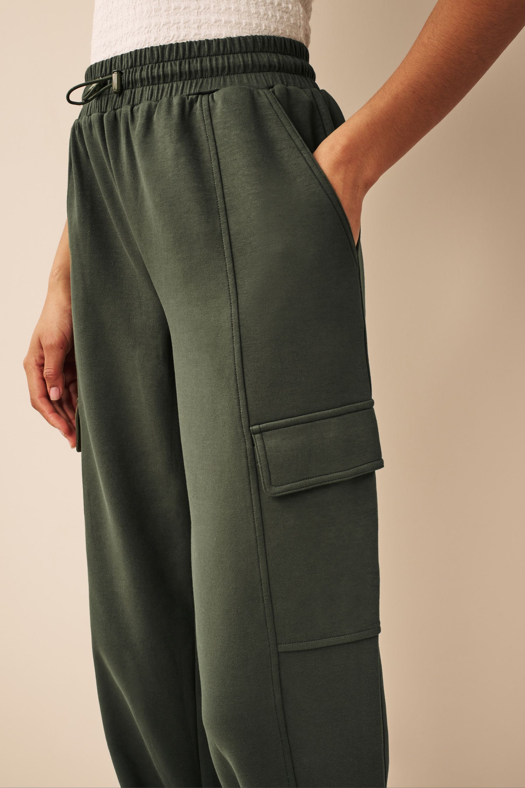 Jersey cargo trousers sale