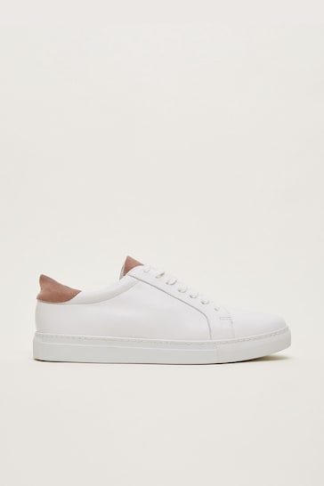 Phase Eight Tab White Trainers