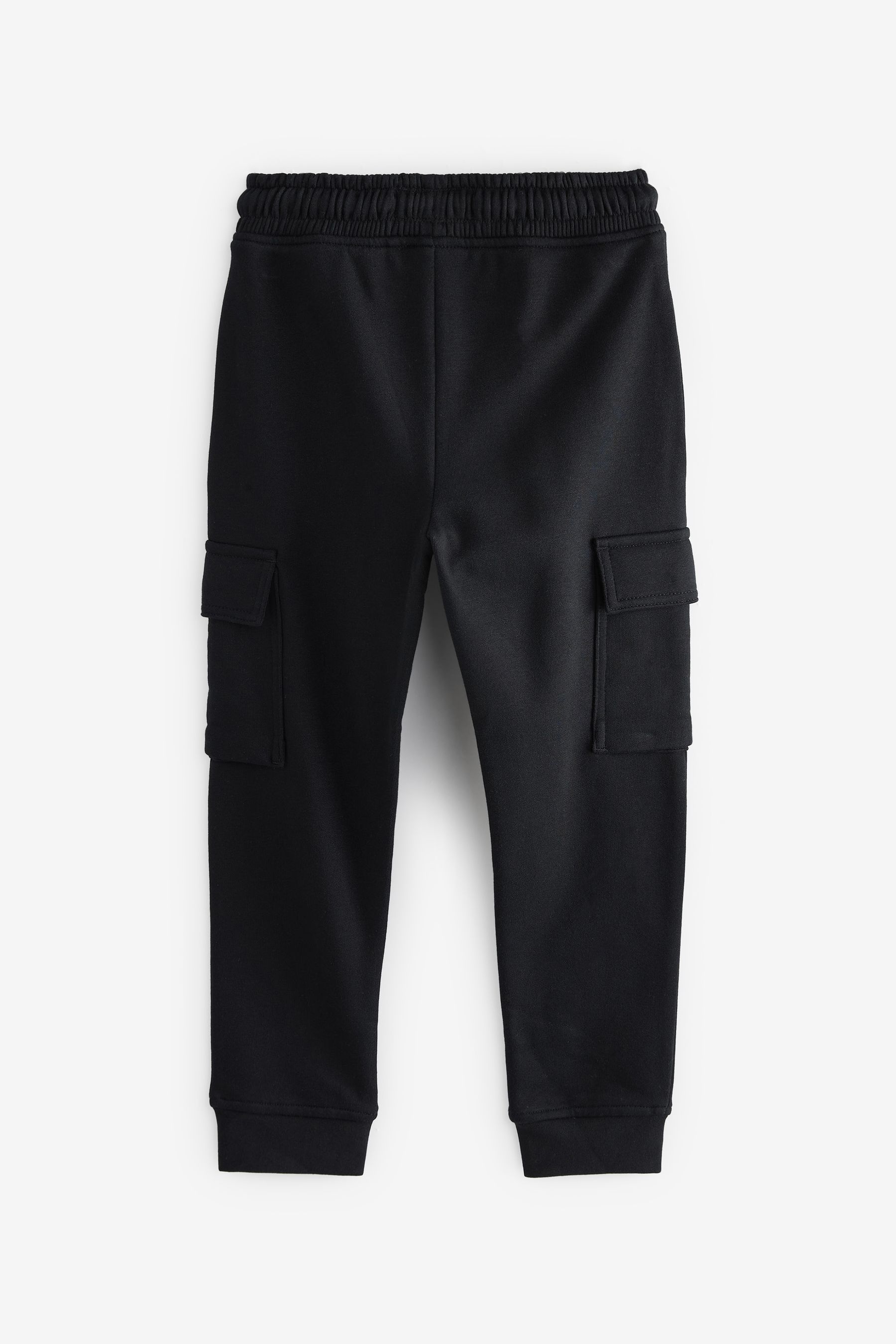 Buy Black Cargo Cargo Cotton Rich Joggers 3 16yrs from the Next