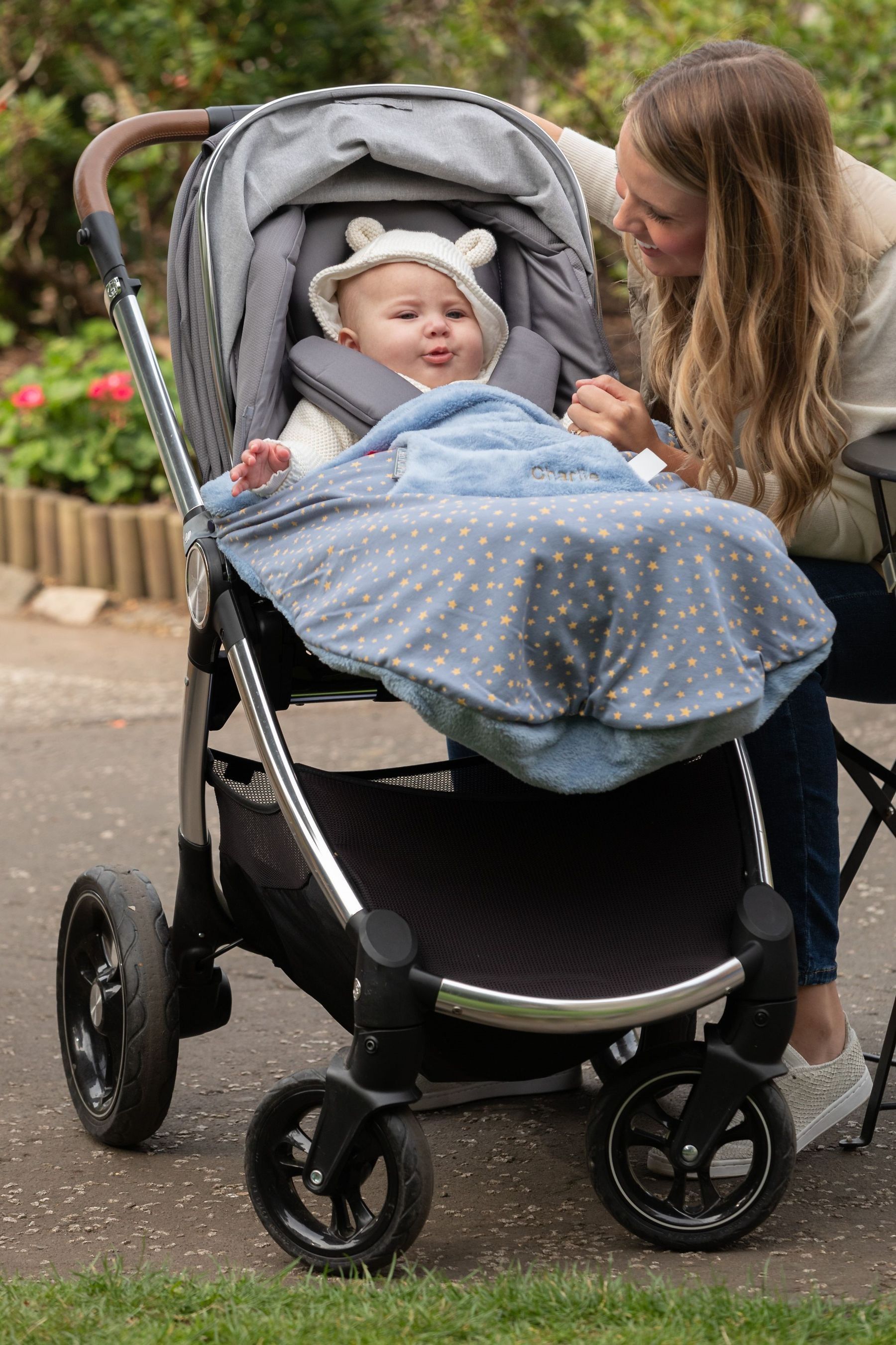 Cheeky chompers stroller blanket 2025