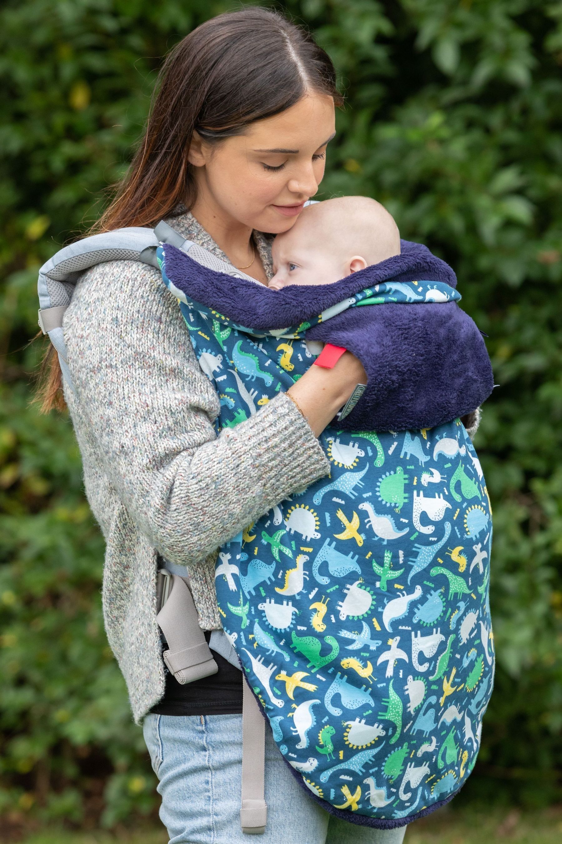Cheeky Chompers Travel Baby Blanket