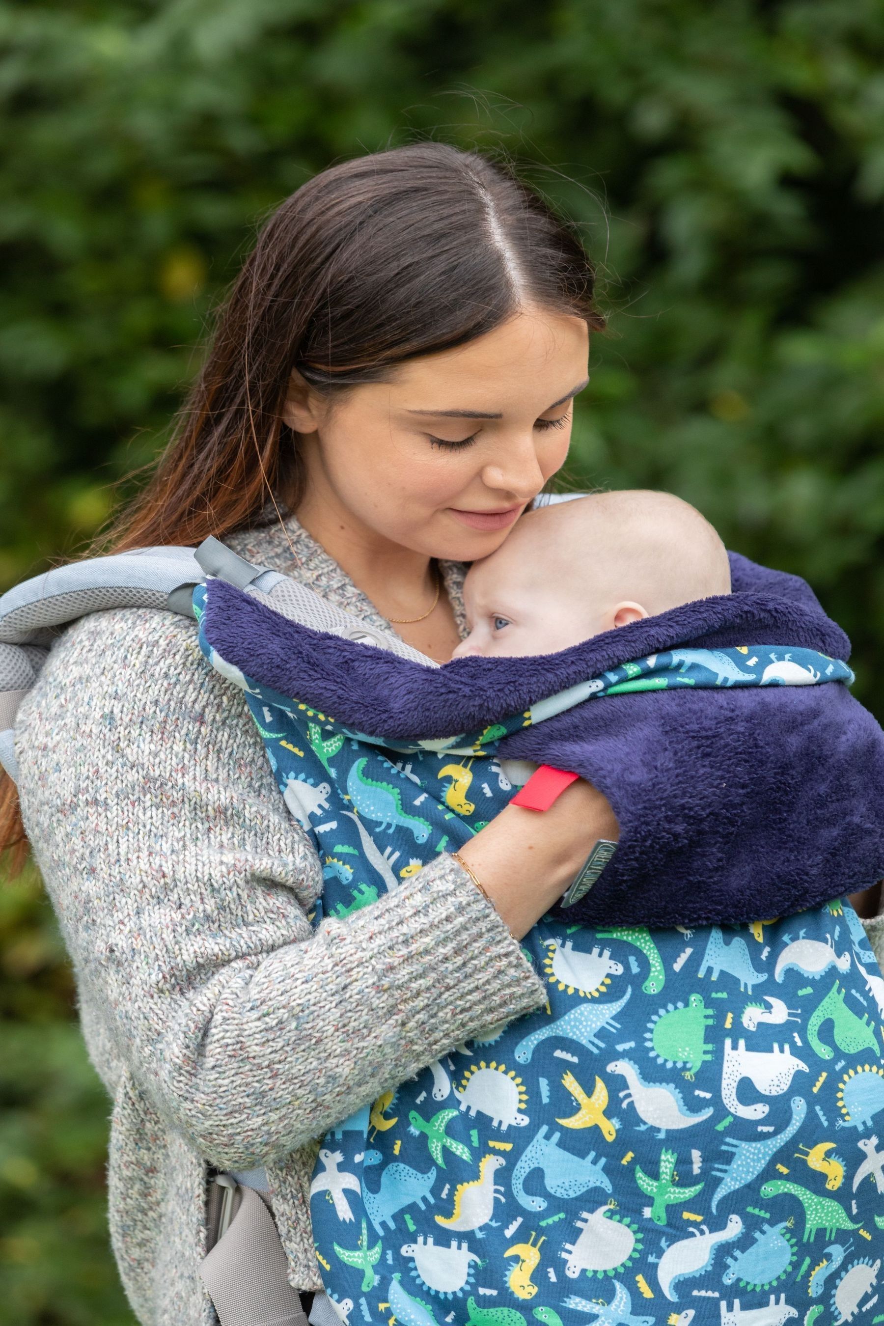 Blanket cover for baby carrier sale