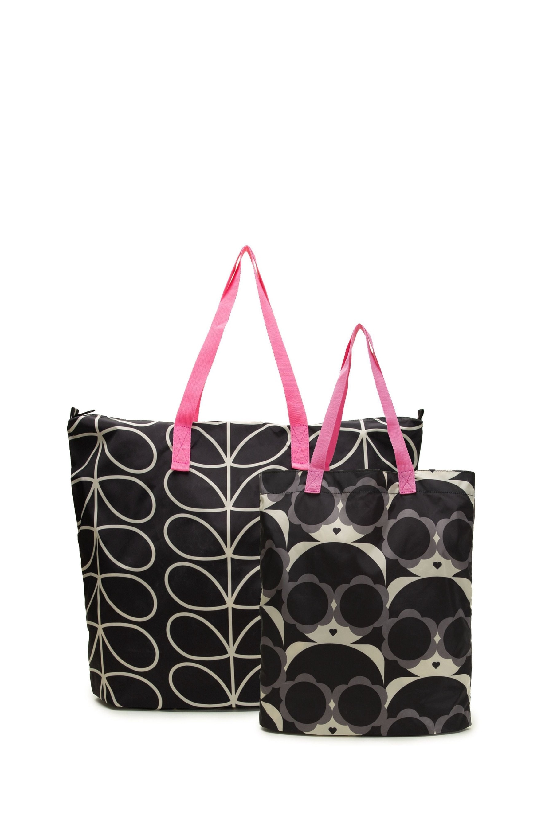 Orla kiely top packaway shopper