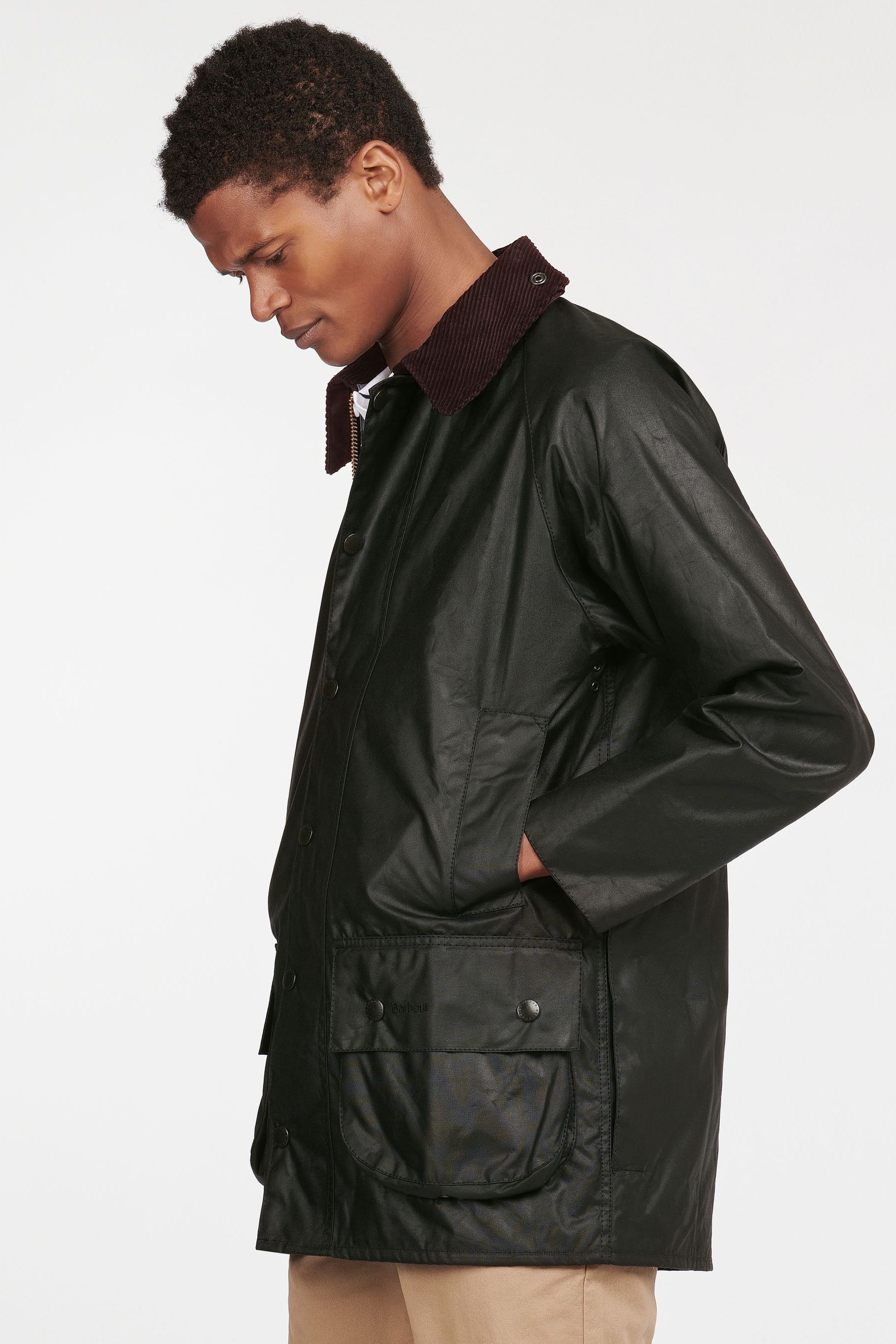 Barbour beaufort green sales