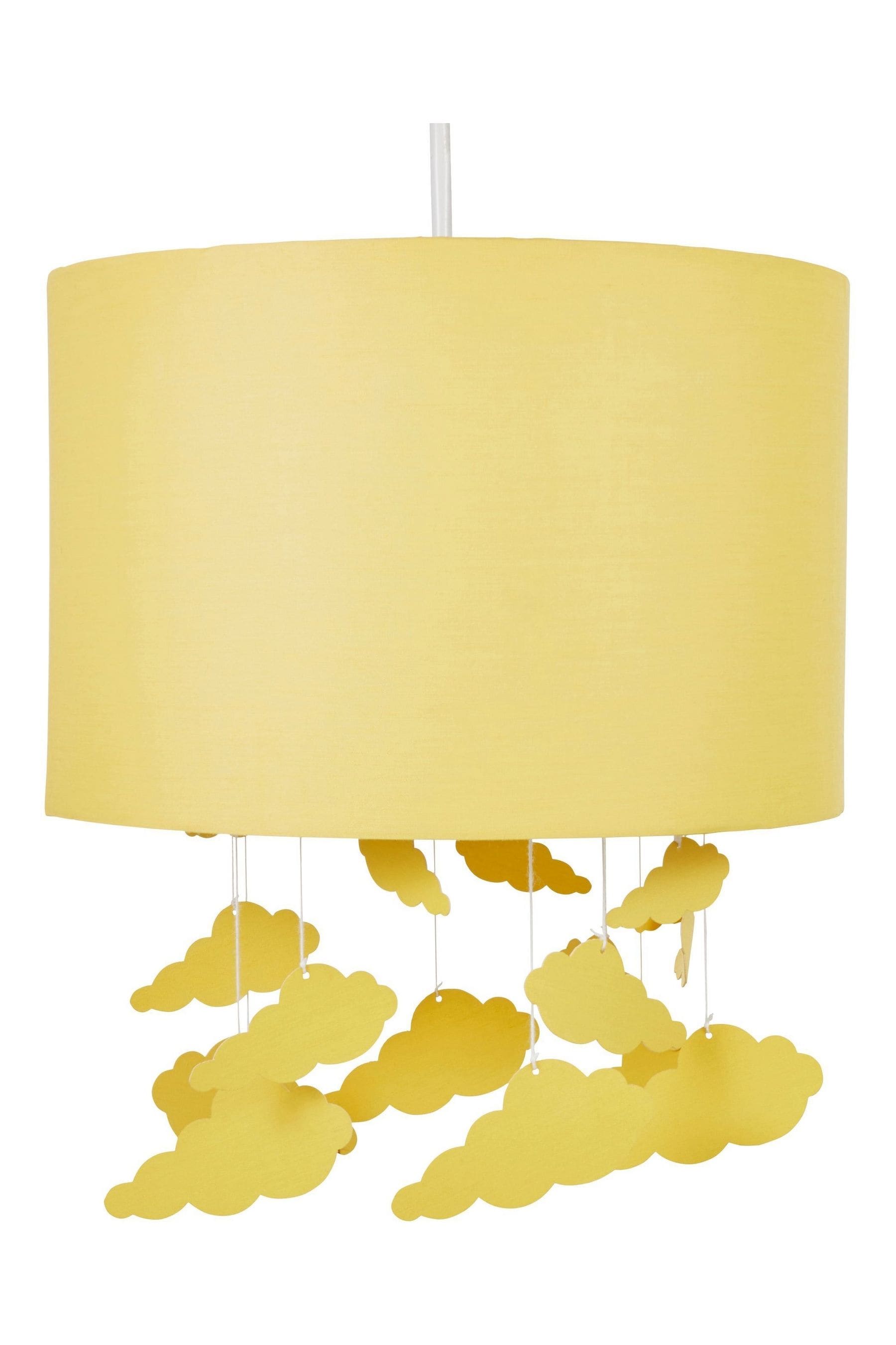 glow Yellow Clouds Mobile Shade