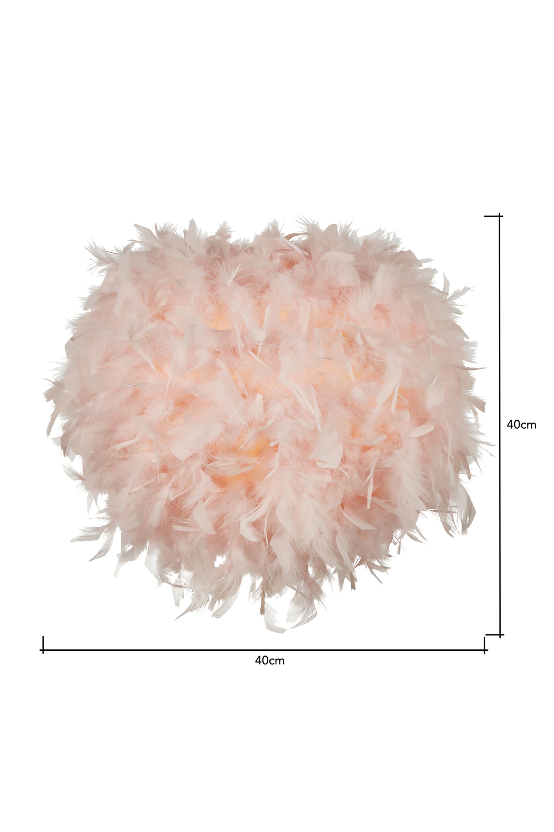 Next outlet feather lamp