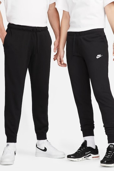 Buy Nike Black Club Mid Rise Standard Joggers from the Next UK online shop