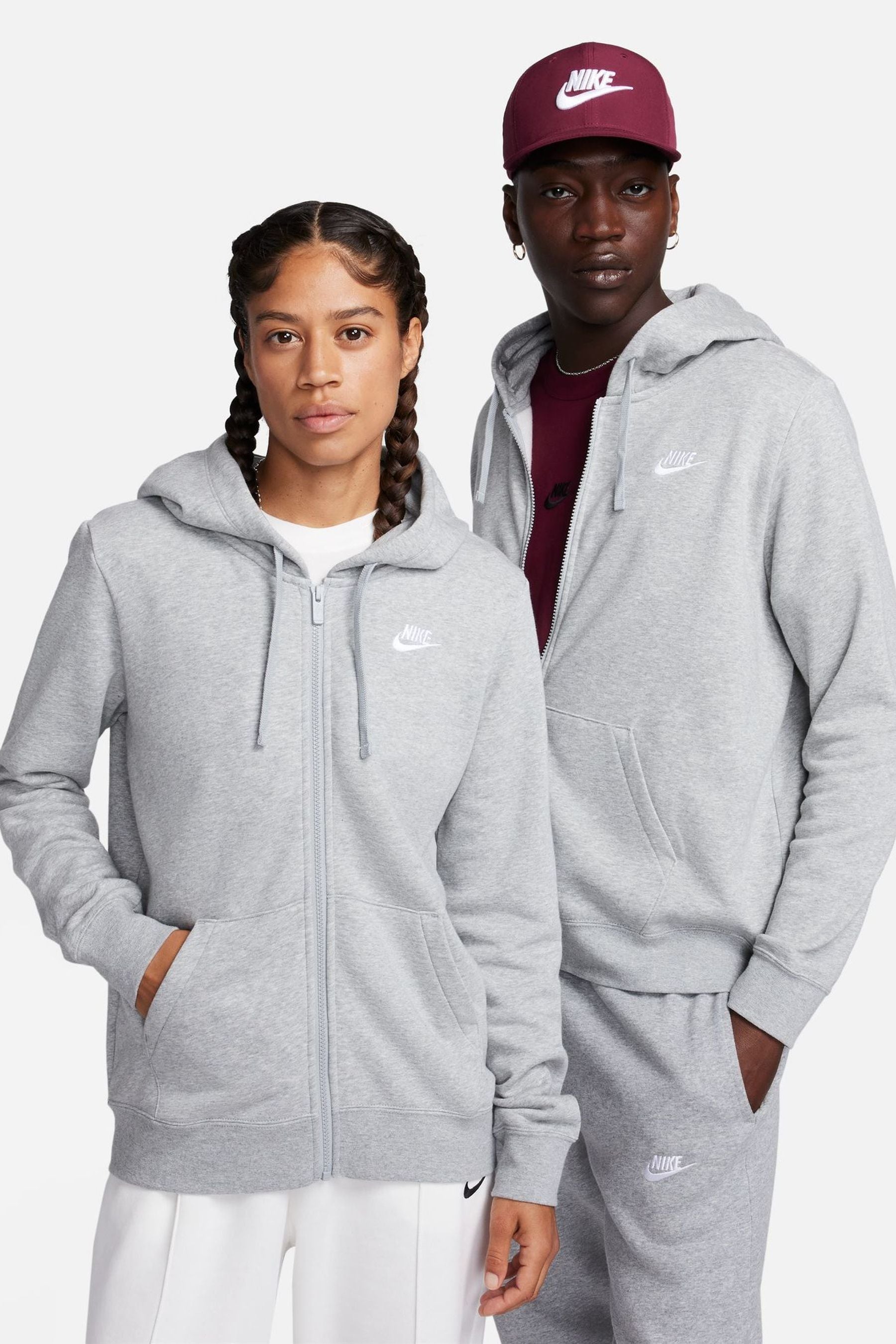 Nike jumper womens grey store