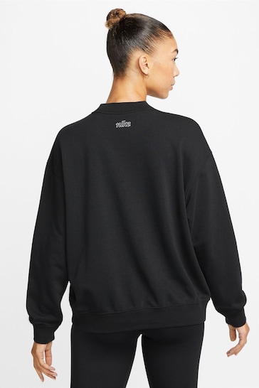 Nike Black Dri-FIT Get Fit Crew-Neck Sweatshirt