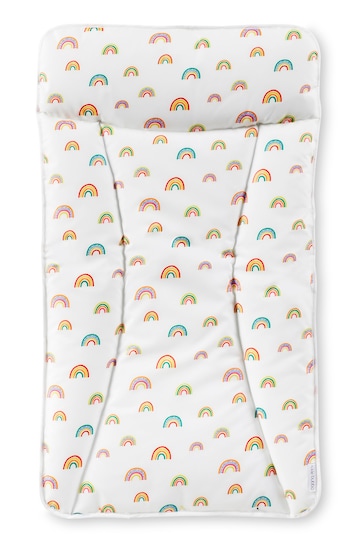 Ickle Bubba White Rainbow Dreams Changing Mat