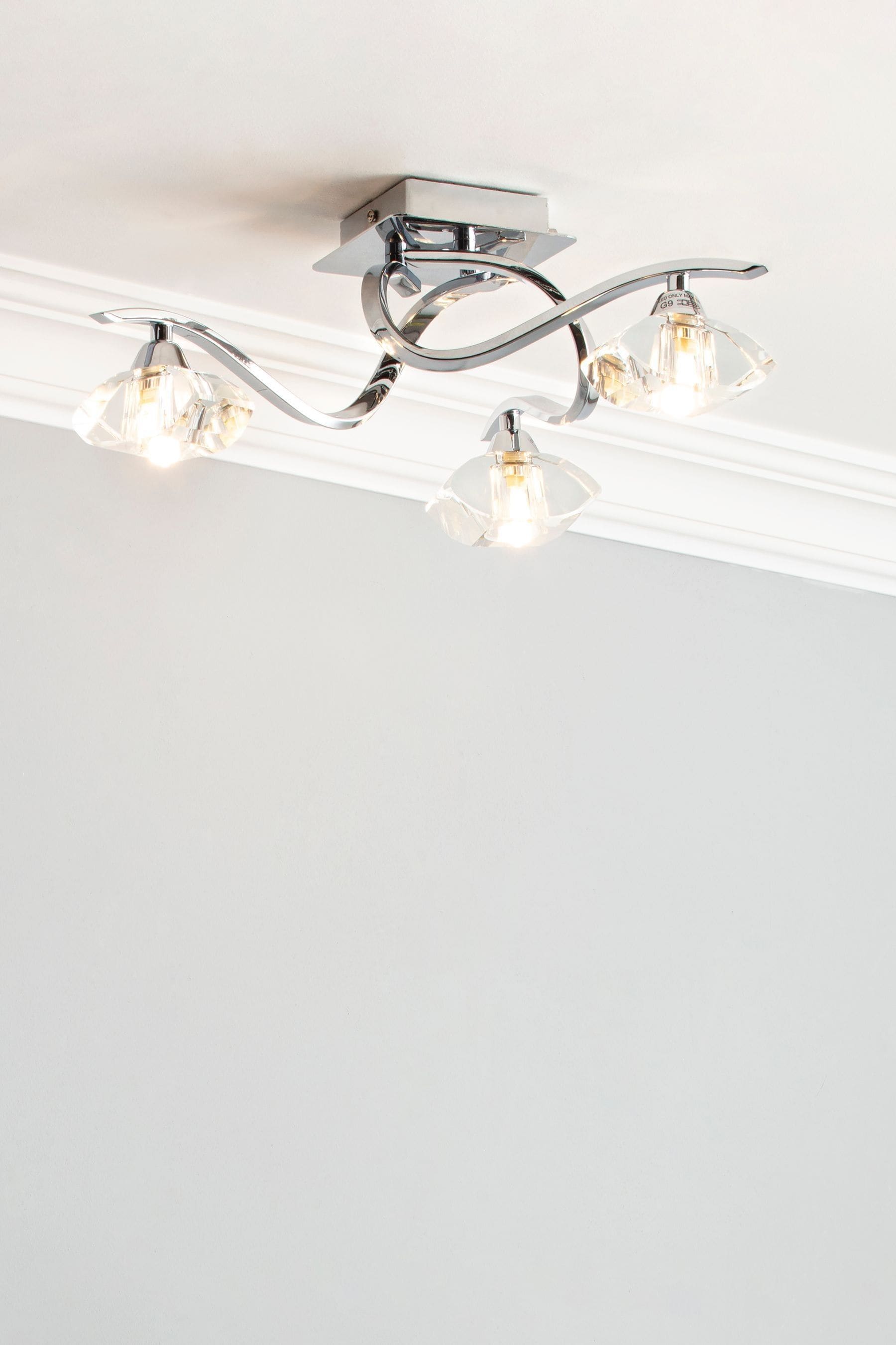 Bella flush best sale ceiling light