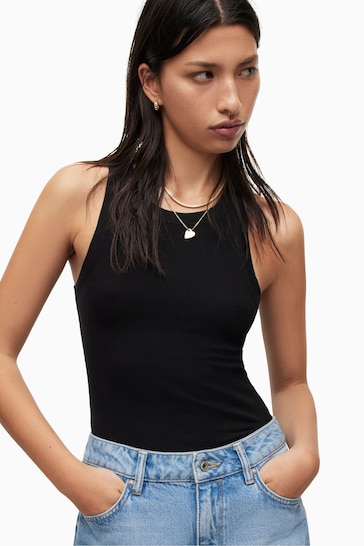 Buy AllSaints Black Rina Tank Top from the Next UK online shop