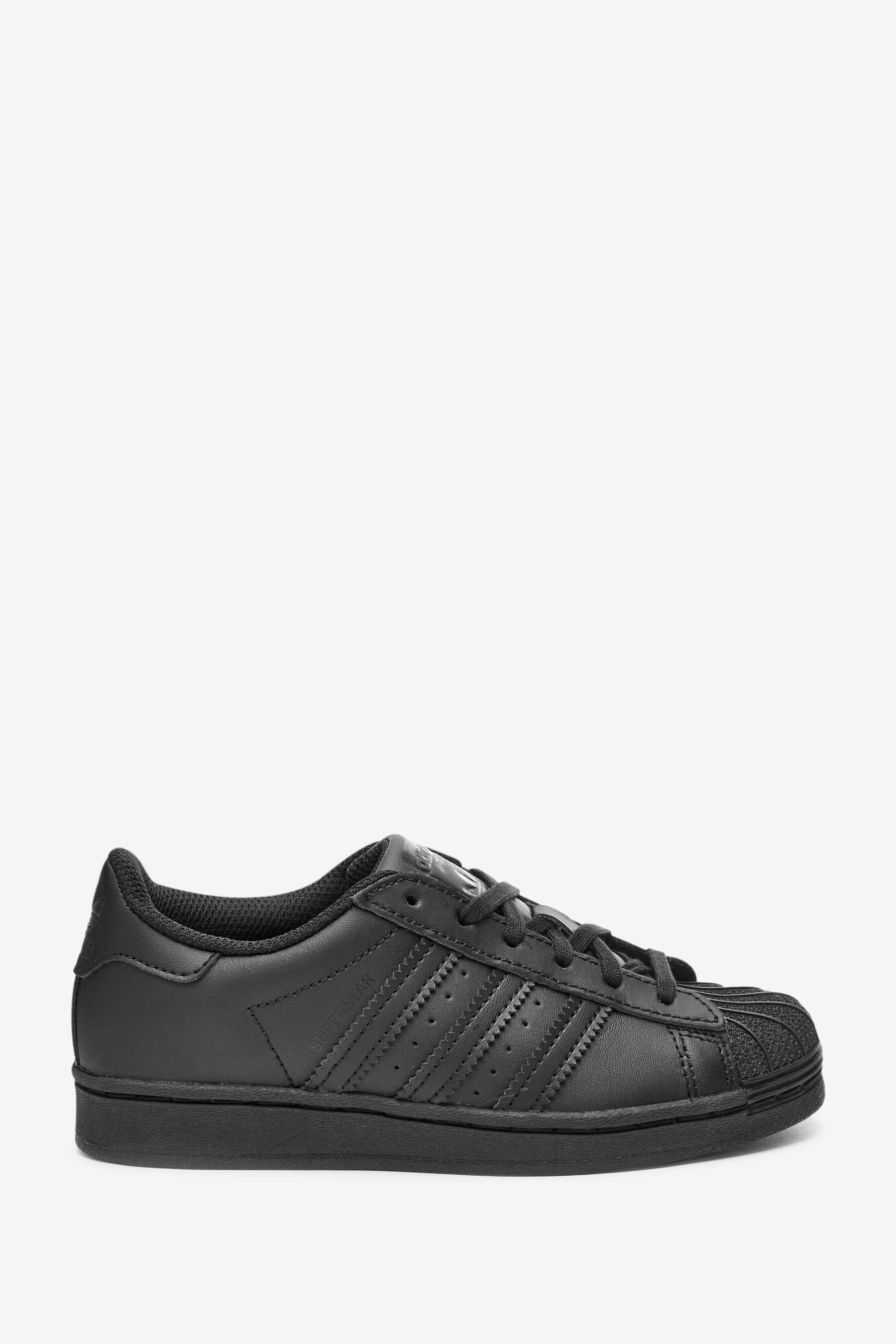Adidas black shoes kids hotsell