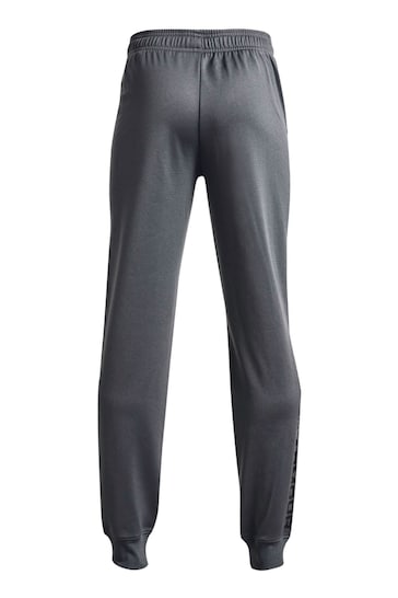 Under Armour Grey Youth Brawler 2.0 Tapered Joggers