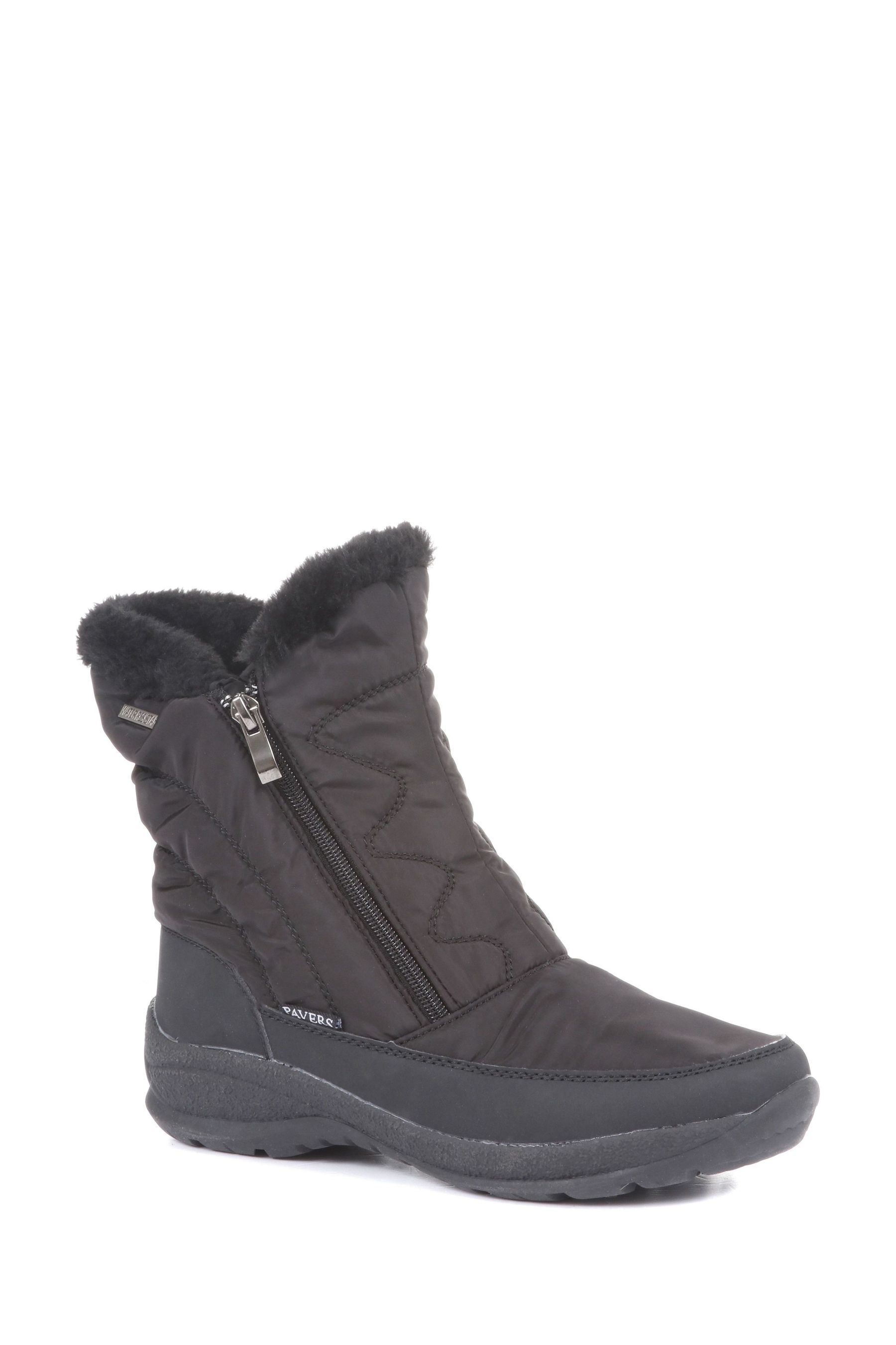 Buy Pavers Ladies Faux Fur Lined Weather Boots from the Next UK