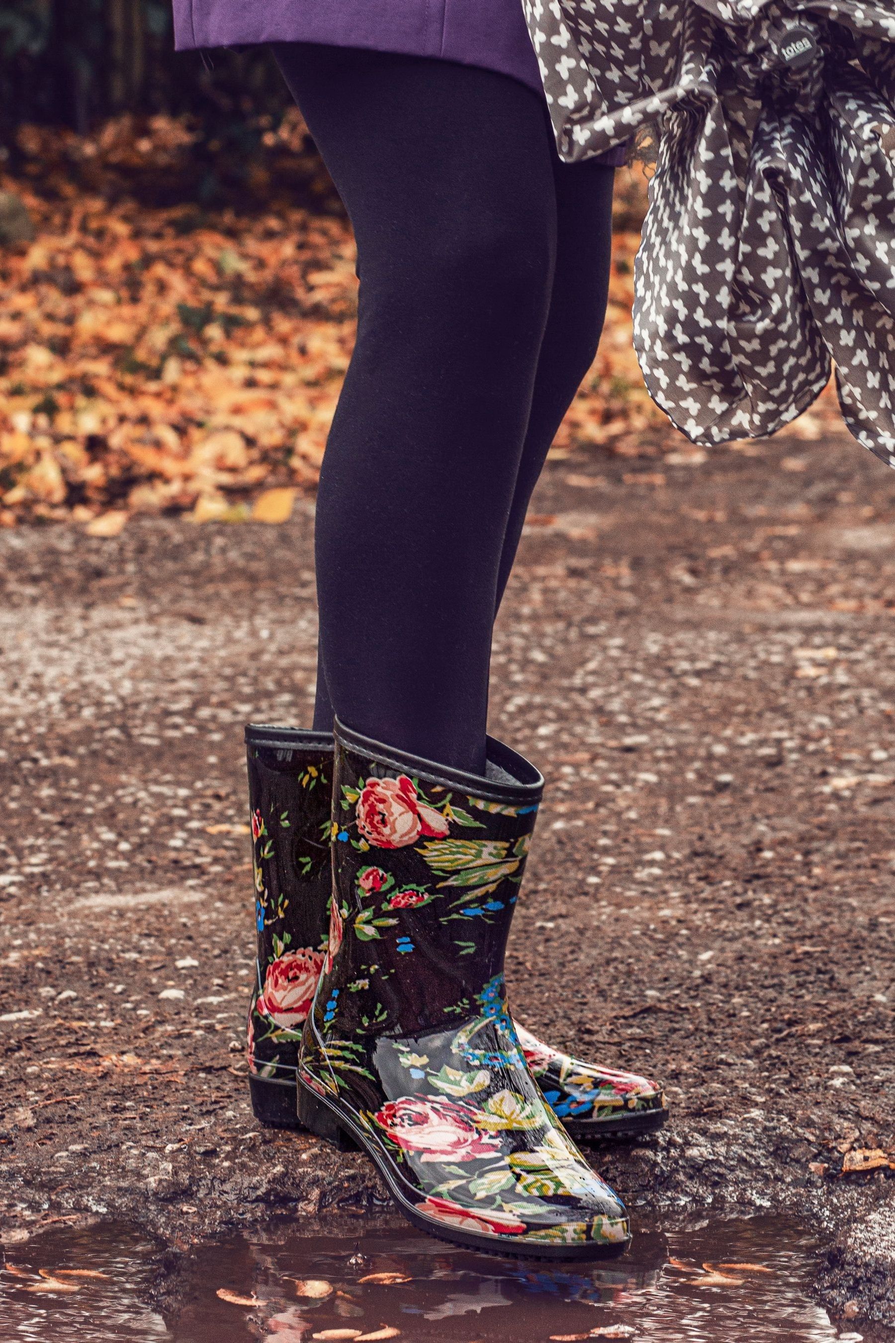 Floral 2025 hunter wellies
