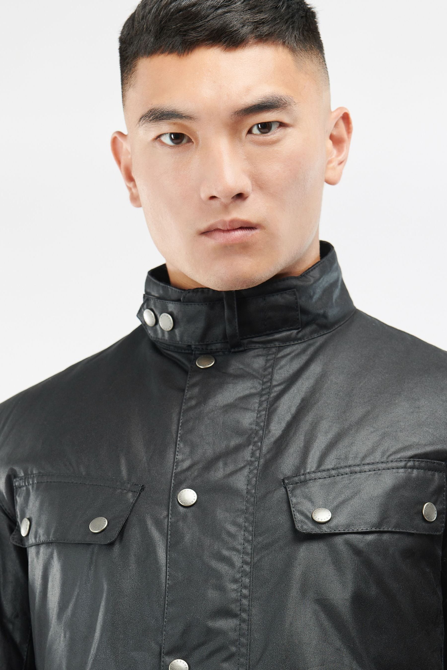 Buy Barbour International Duke Waxed Jacket from the Next UK online shop