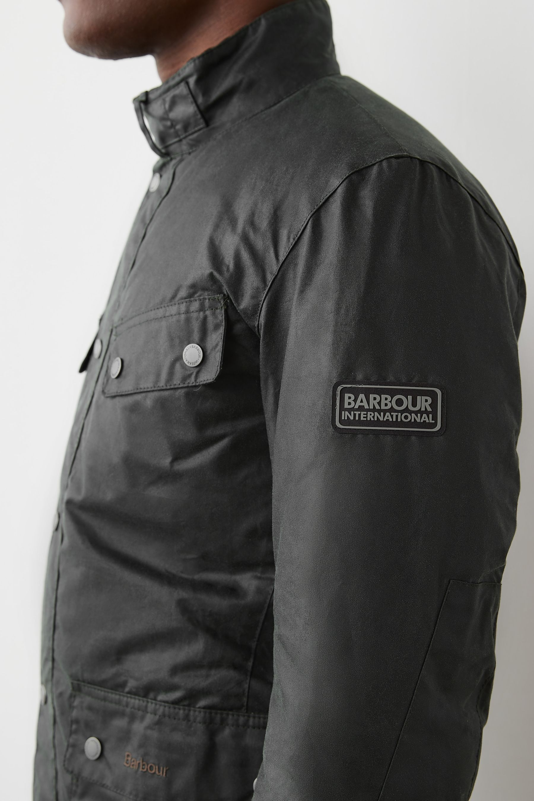 Buy Barbour International Duke Waxed Jacket from the Next UK online shop