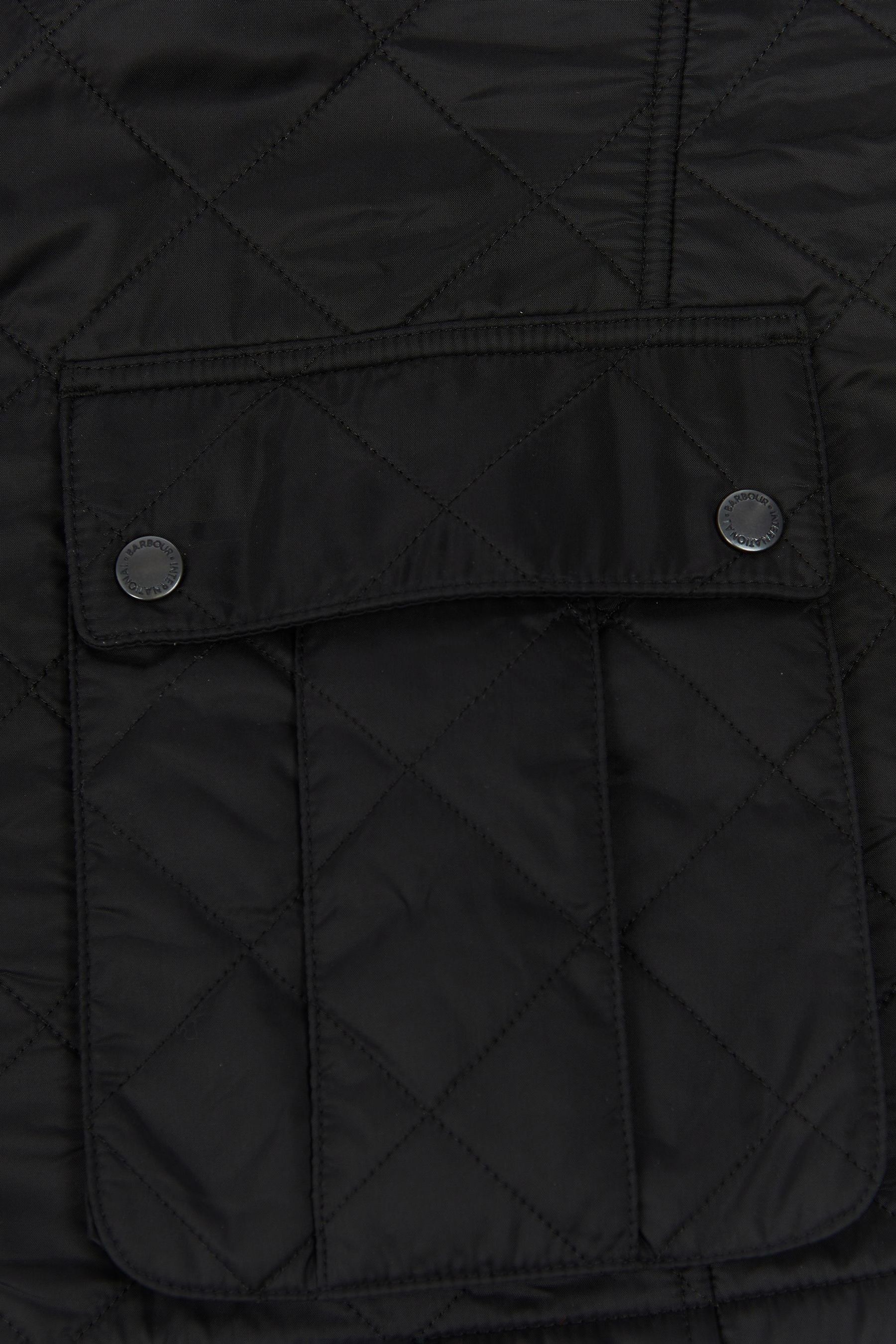 Barbour quilted international discount ariel polar jacket
