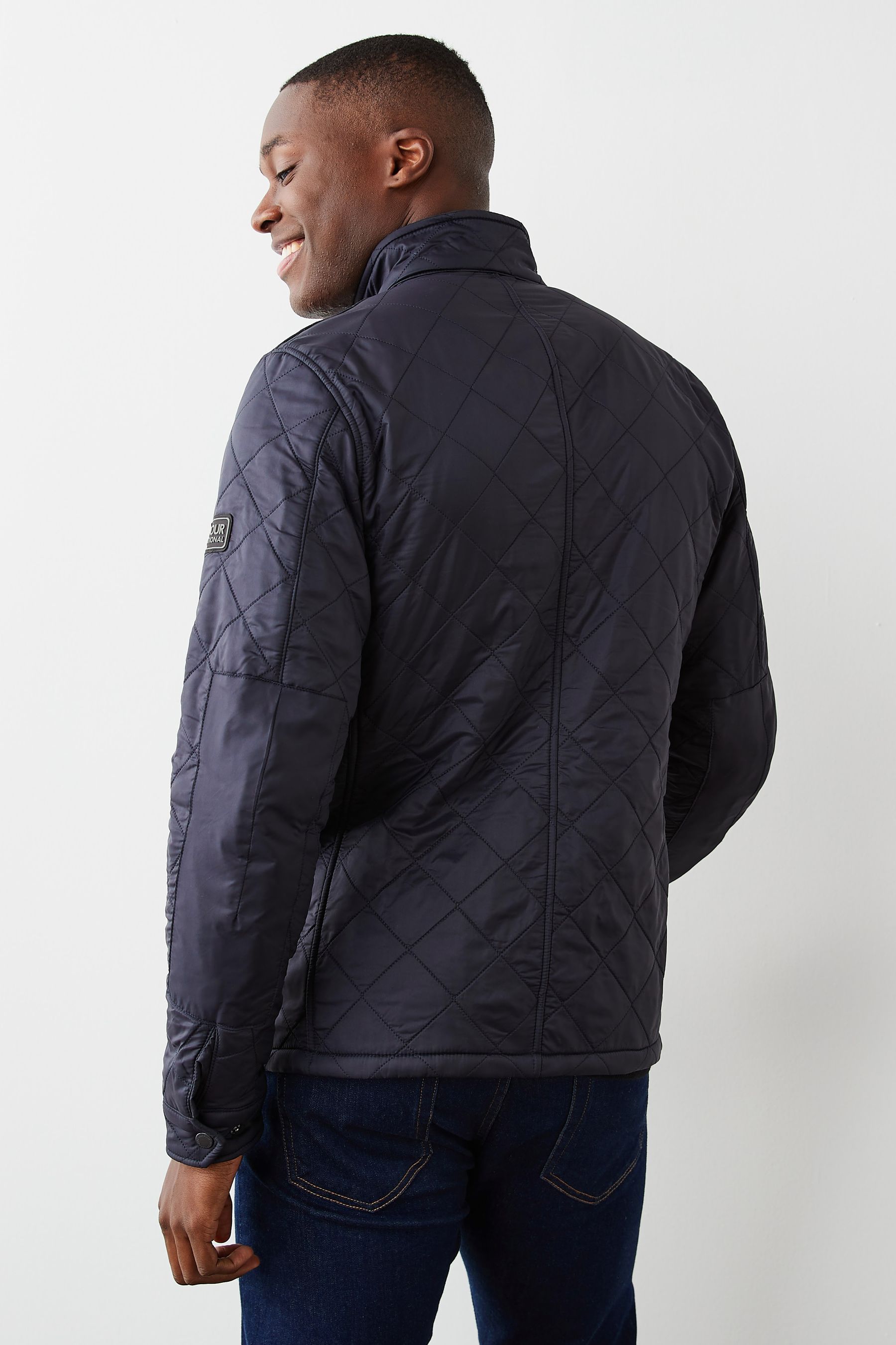 Barbour ariel quilted new arrivals jacket grey
