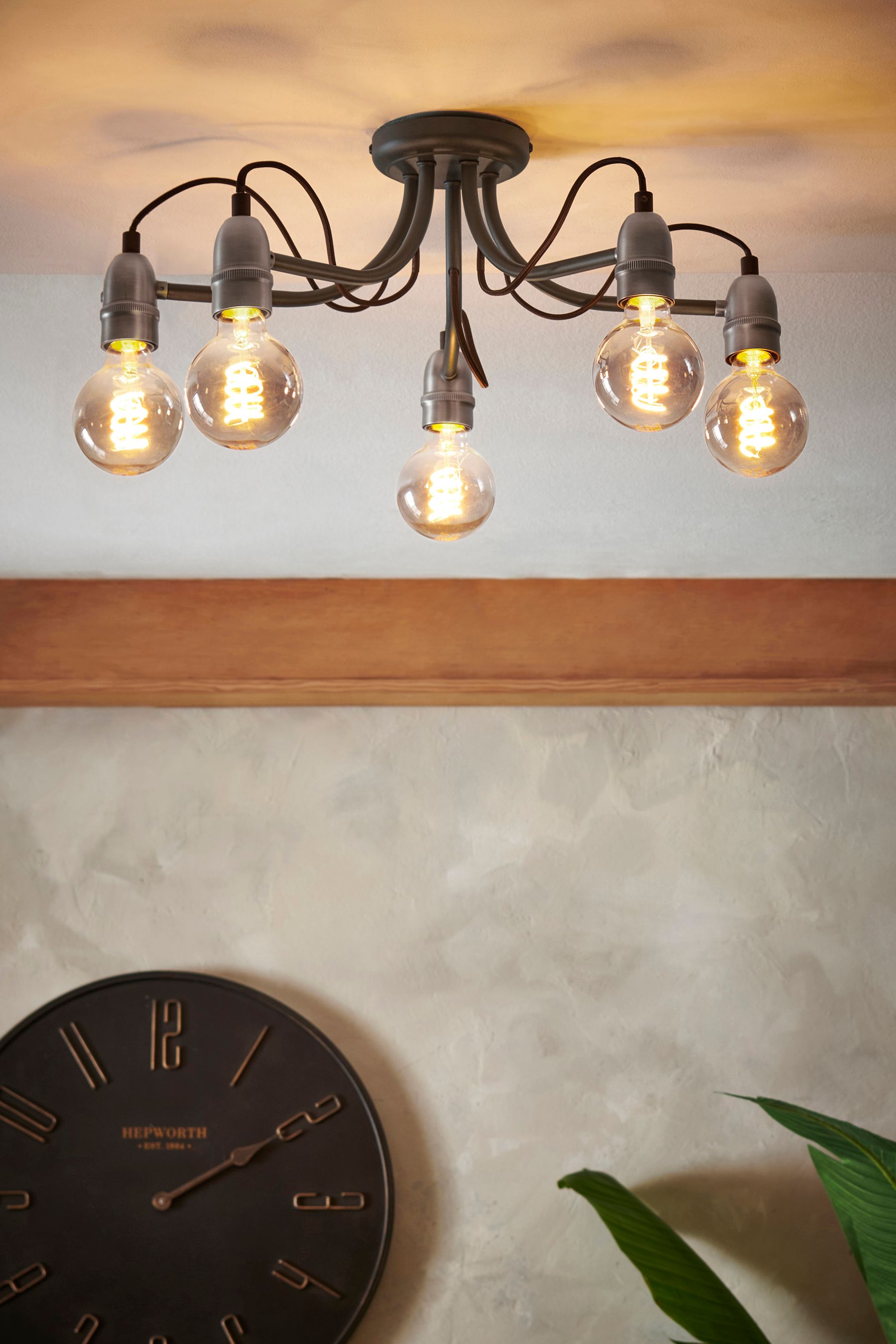 Next black cheap light fitting