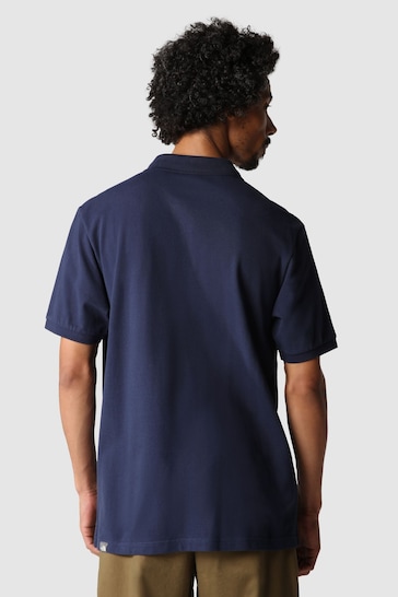 The North Face Blue Pique Polo Shirt