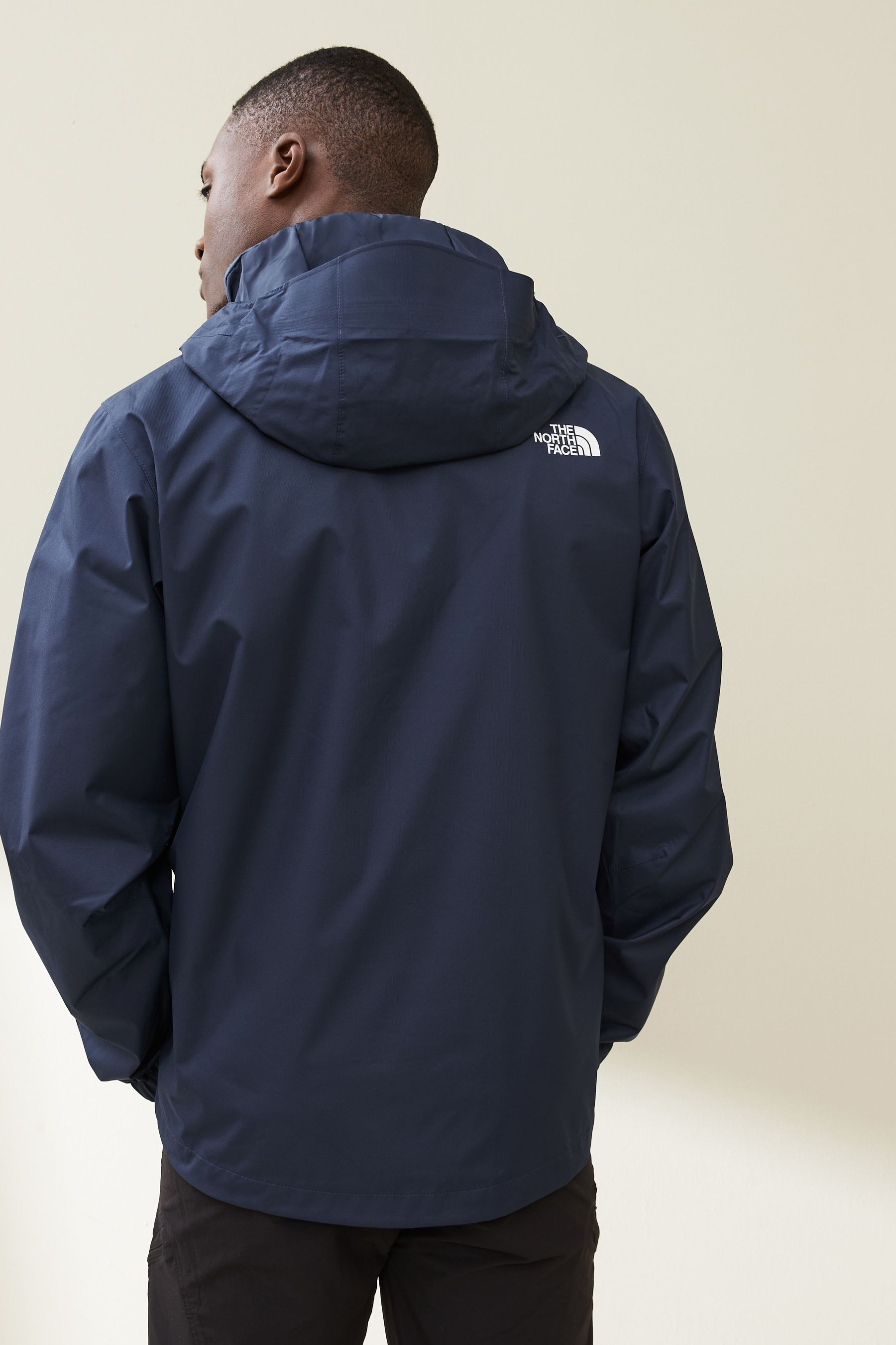 The North Face Navy Blue Mens Quest Waterproof Jacket