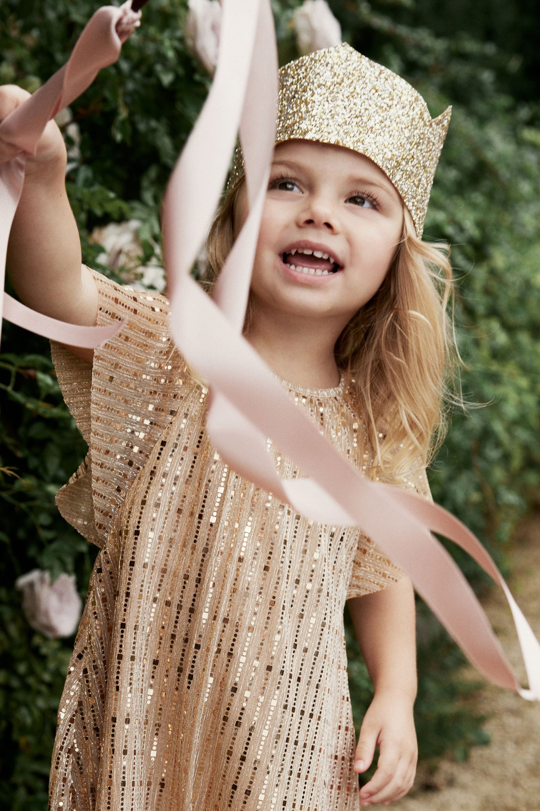 Star button angel sleeve dress online