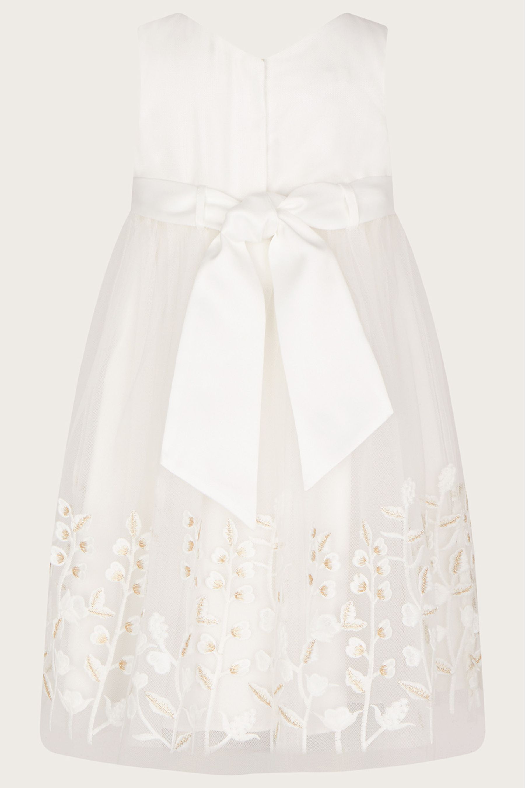 Buy Monsoon Natural Embroidered Meadow Maxi Dress from the Next UK