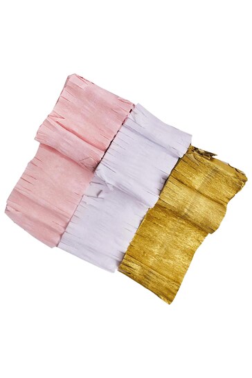 Party Pieces 3 Pack Pink Paper Party Streamers