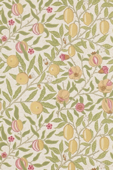 Morris & Co. Green Fruit Wallpaper Wallpaper