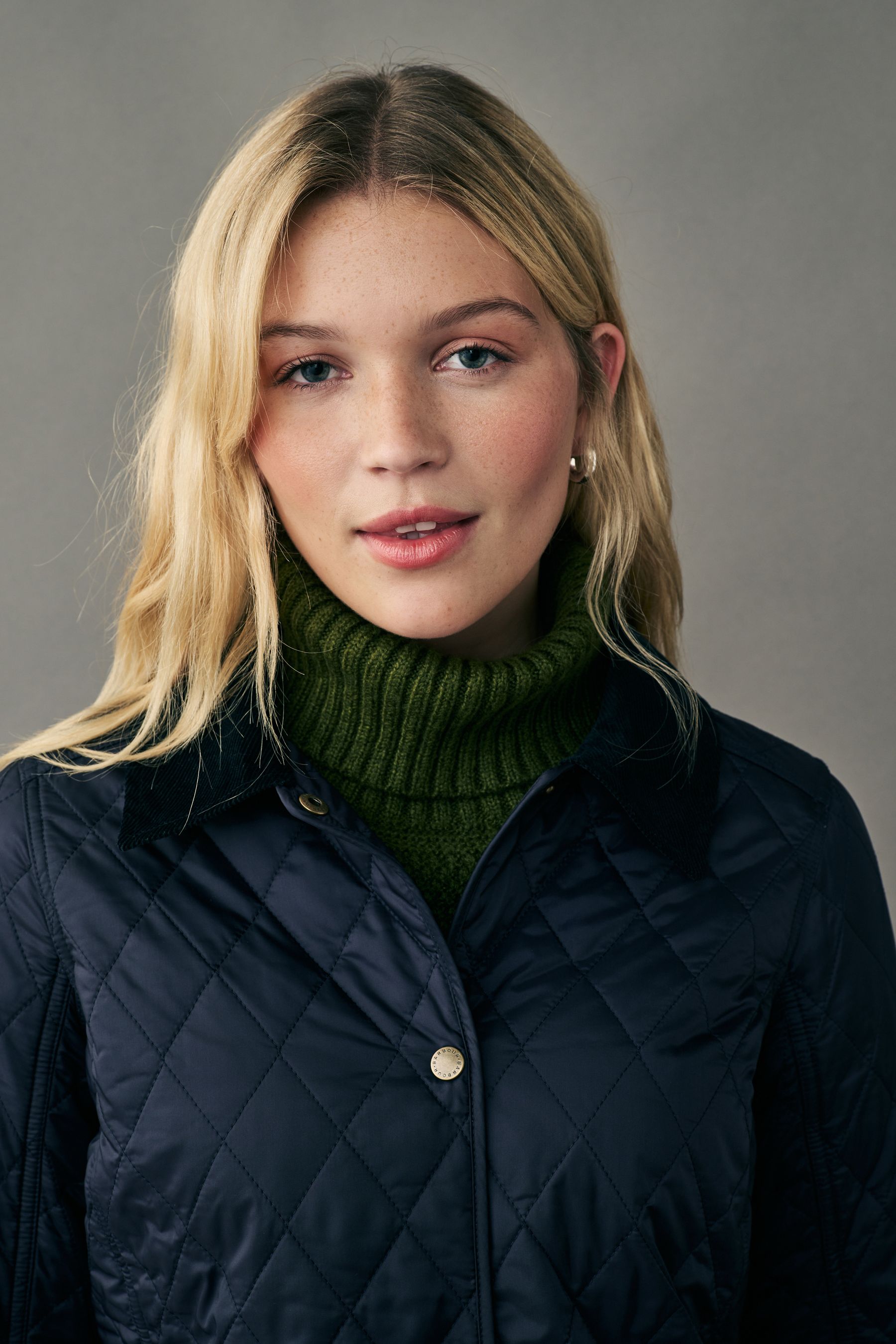 Buy Barbour Navy Annandale Quilted Jacket from the Next UK online