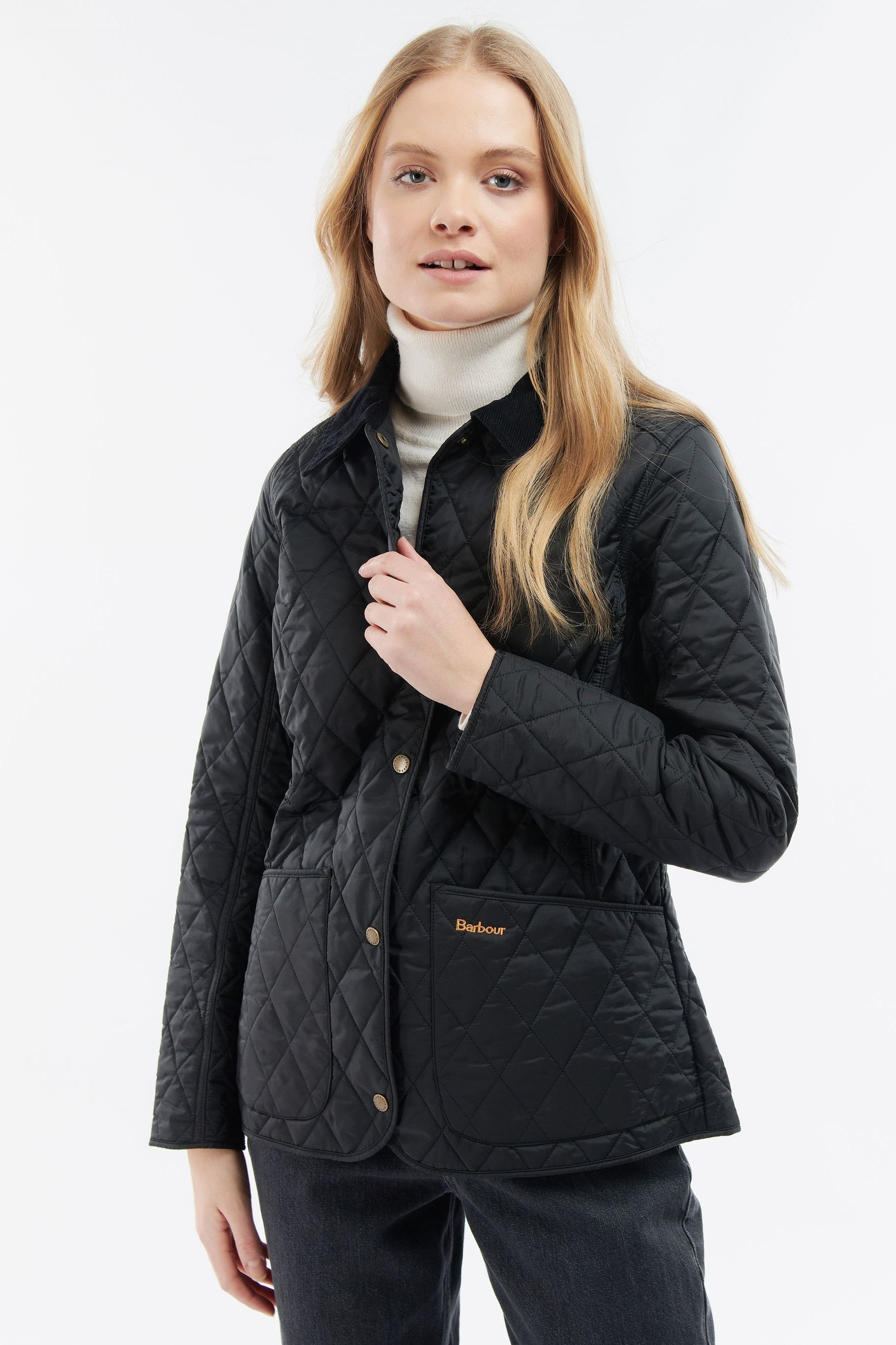 Buy Barbour Black Annandale Quilted Jacket from the Next UK online shop