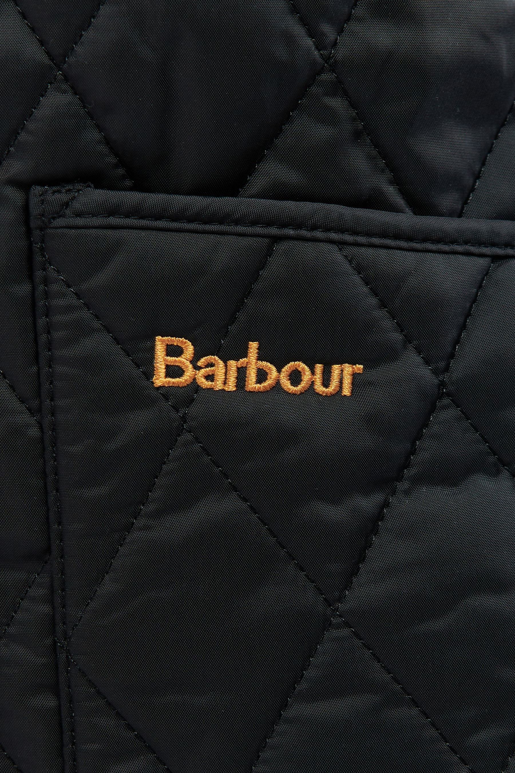 Barbour annandale quilted jacket black online
